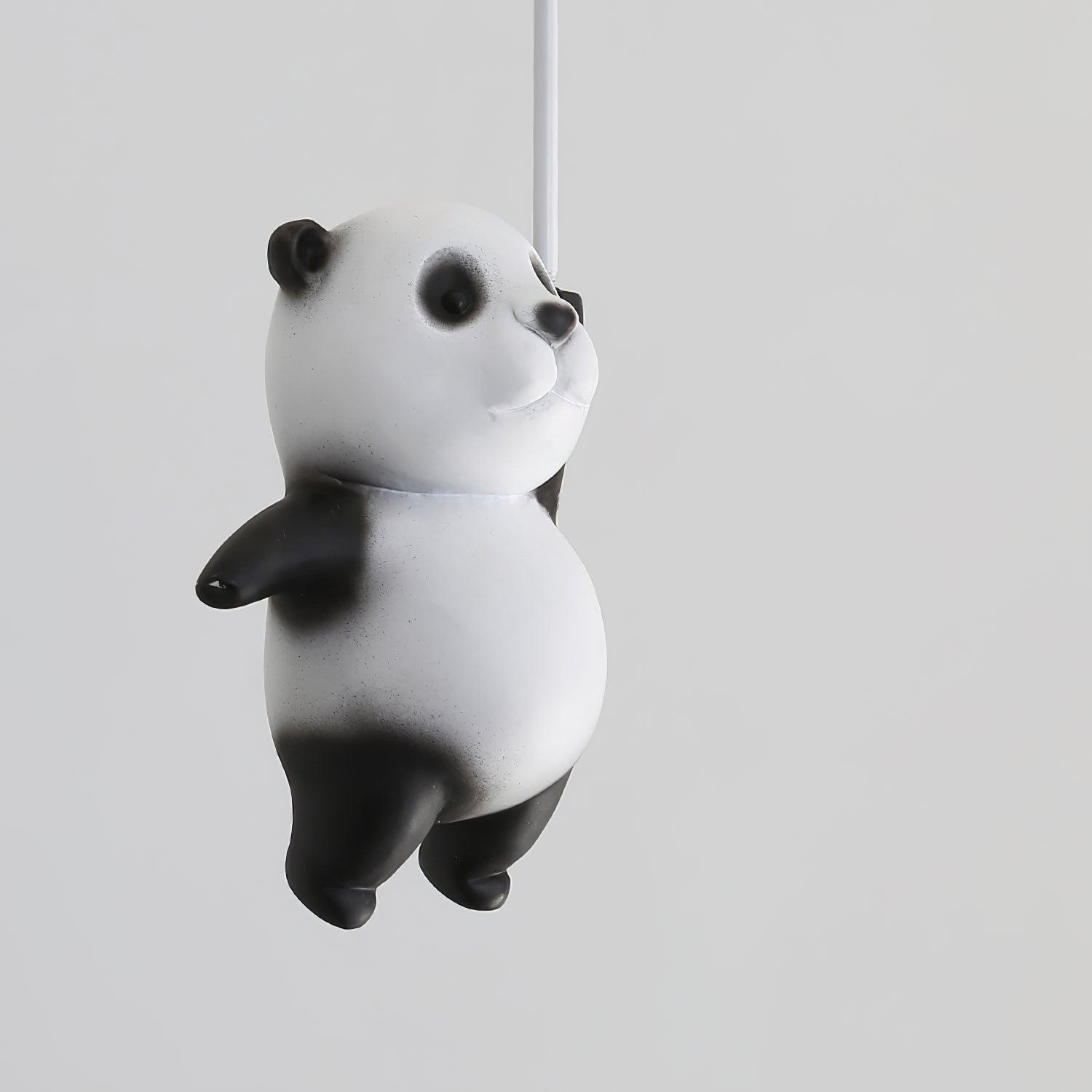 Aursilos Elegance Panda Glass Ceiling Lamp - Letslighting