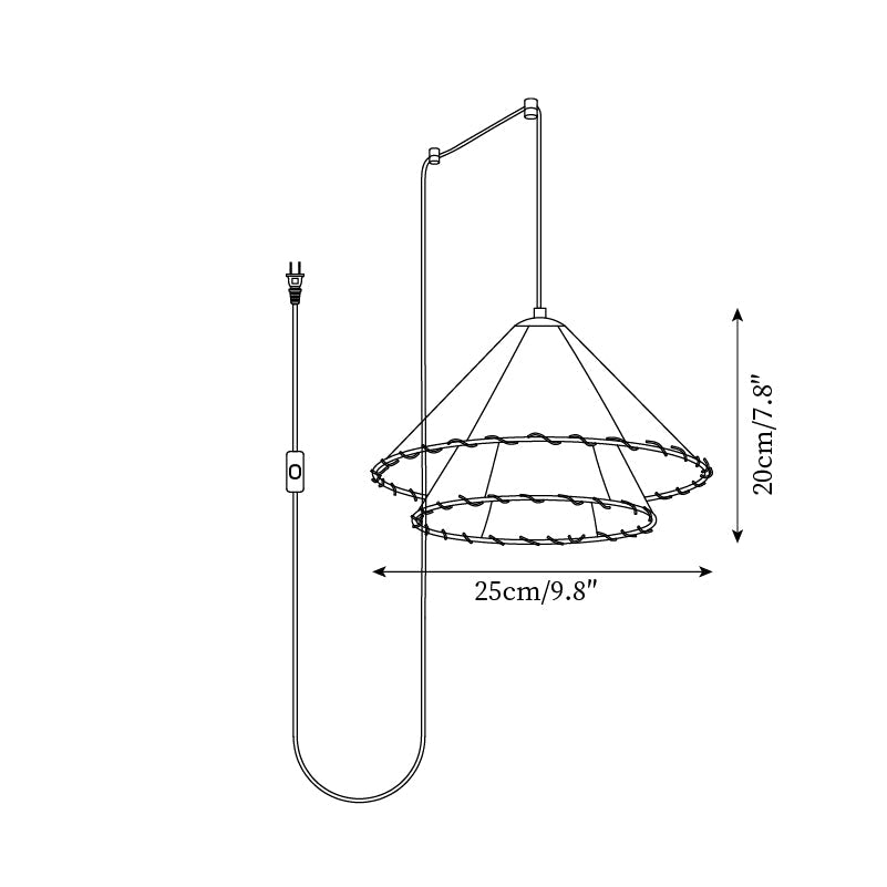 Vionel Plug-in Pendant Light - Letslighting