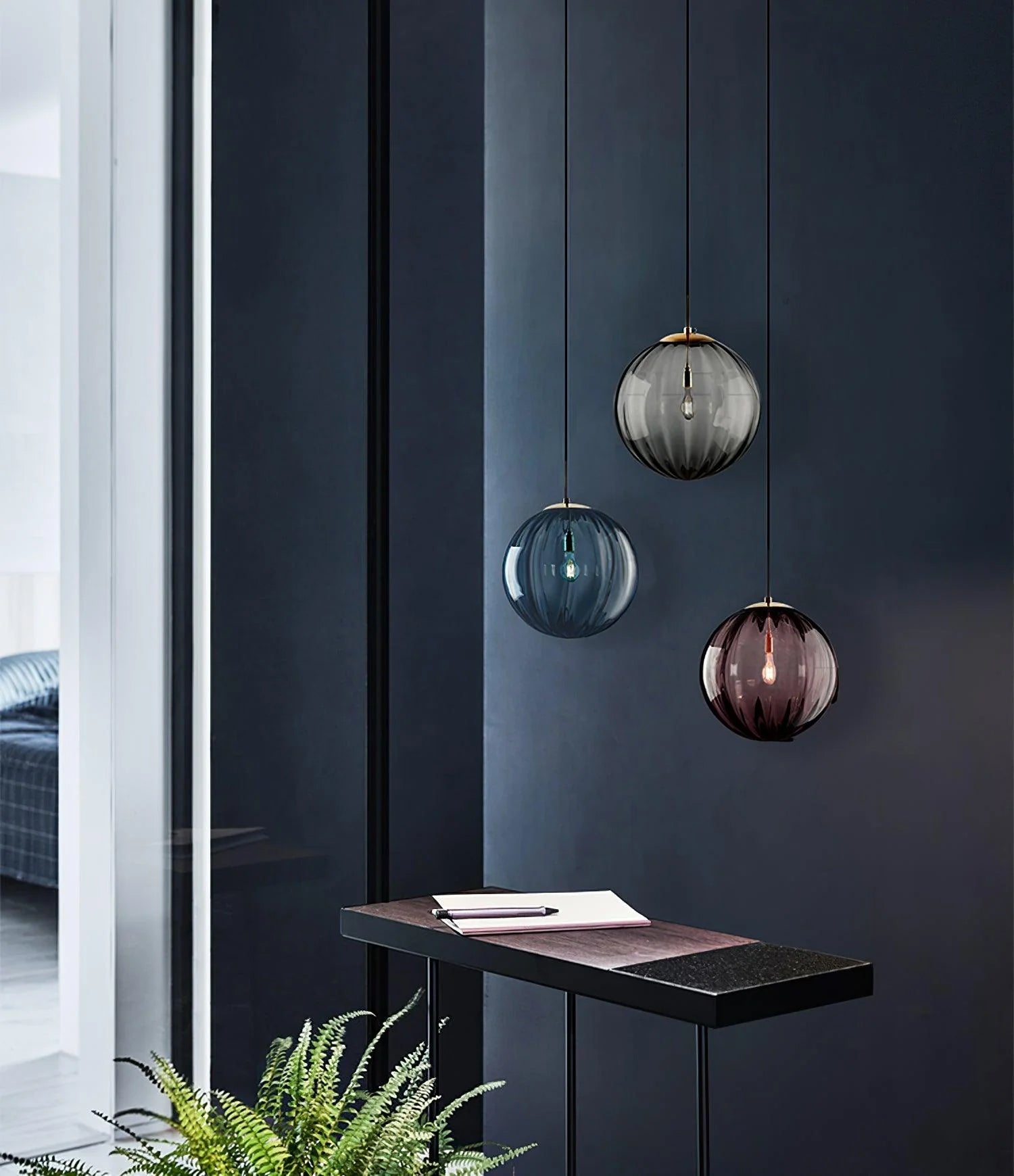 Halore Glass Vintage Pendant Light - Letslighting