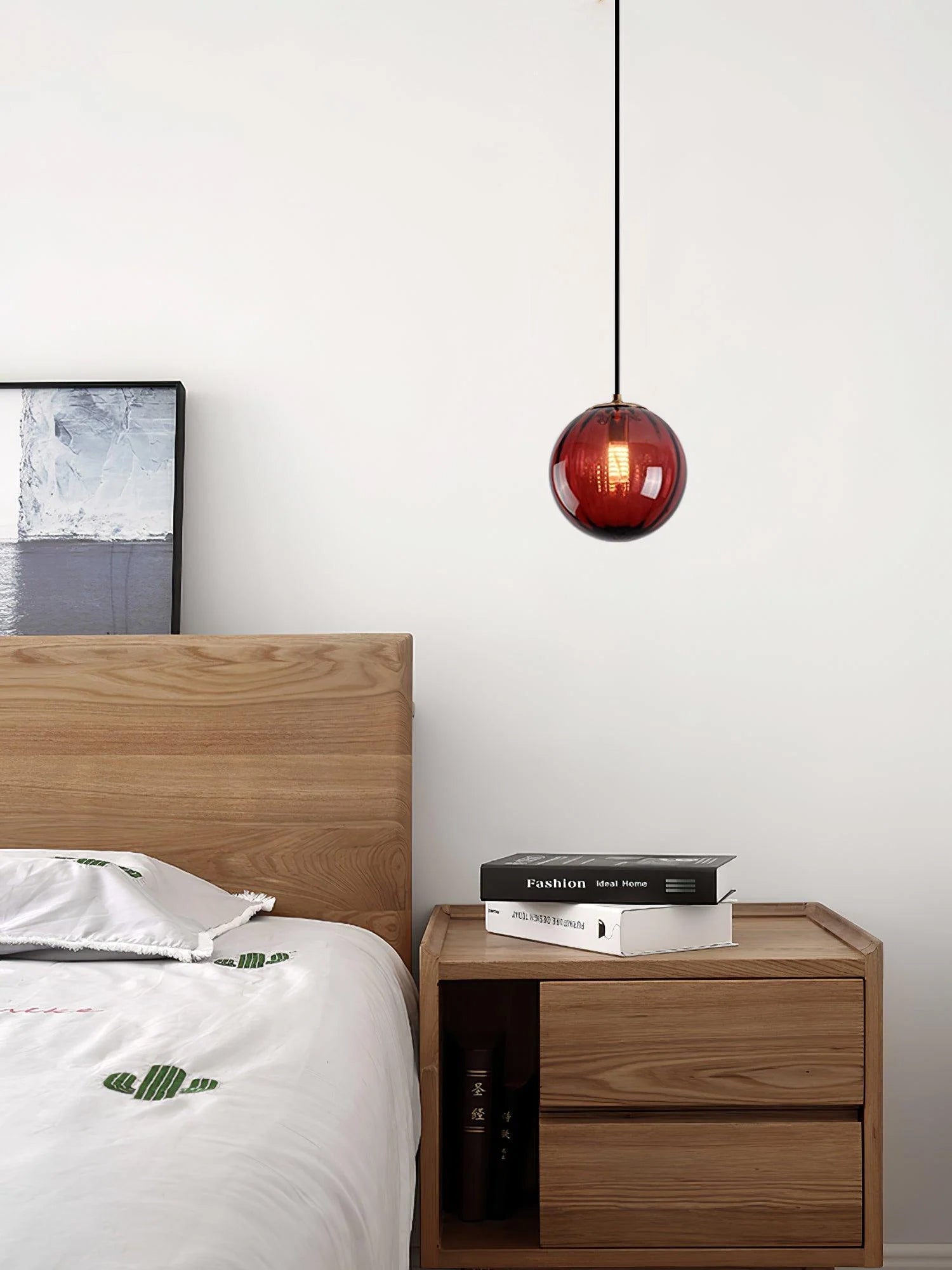 Halore Glass Vintage Pendant Light - Letslighting