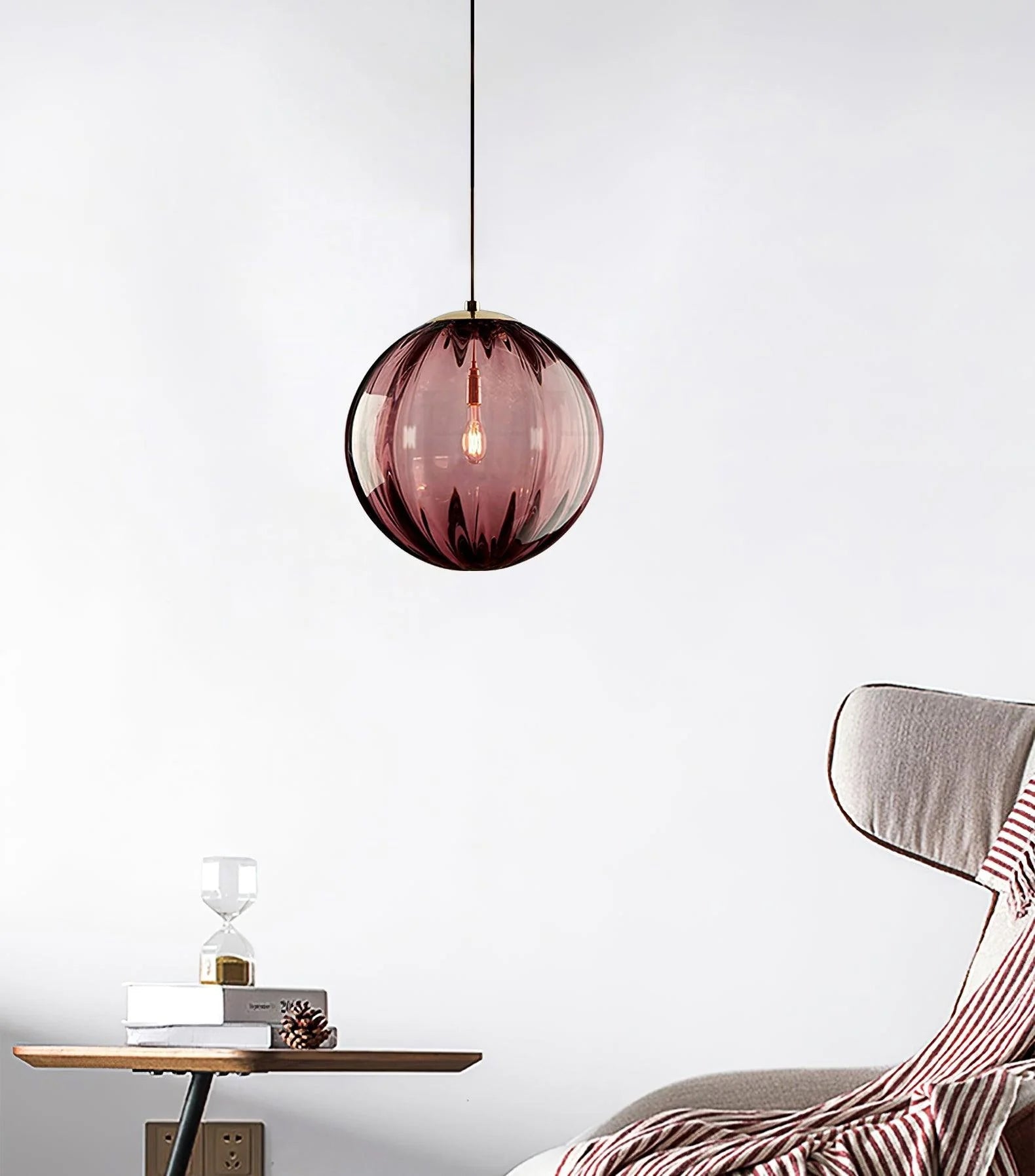 Halore Glass Vintage Pendant Light - Letslighting
