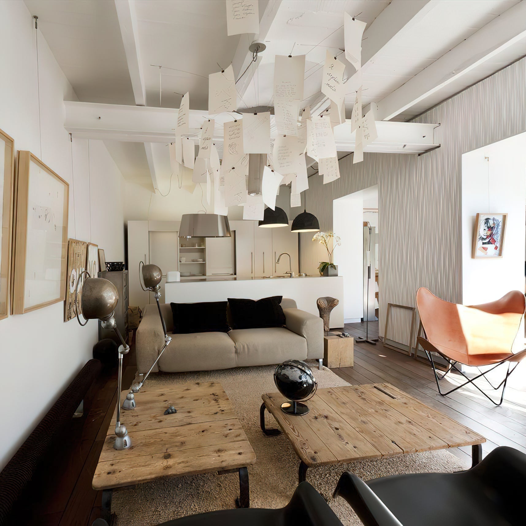Lustra Chandelier Paper Customizable Creative - Letslighting