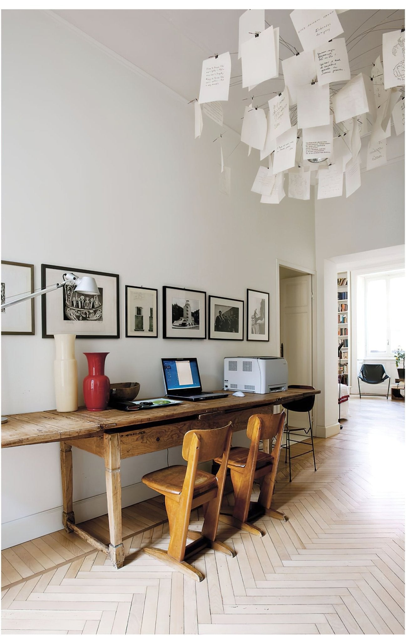 Lustra Chandelier Paper Customizable Creative - Letslighting