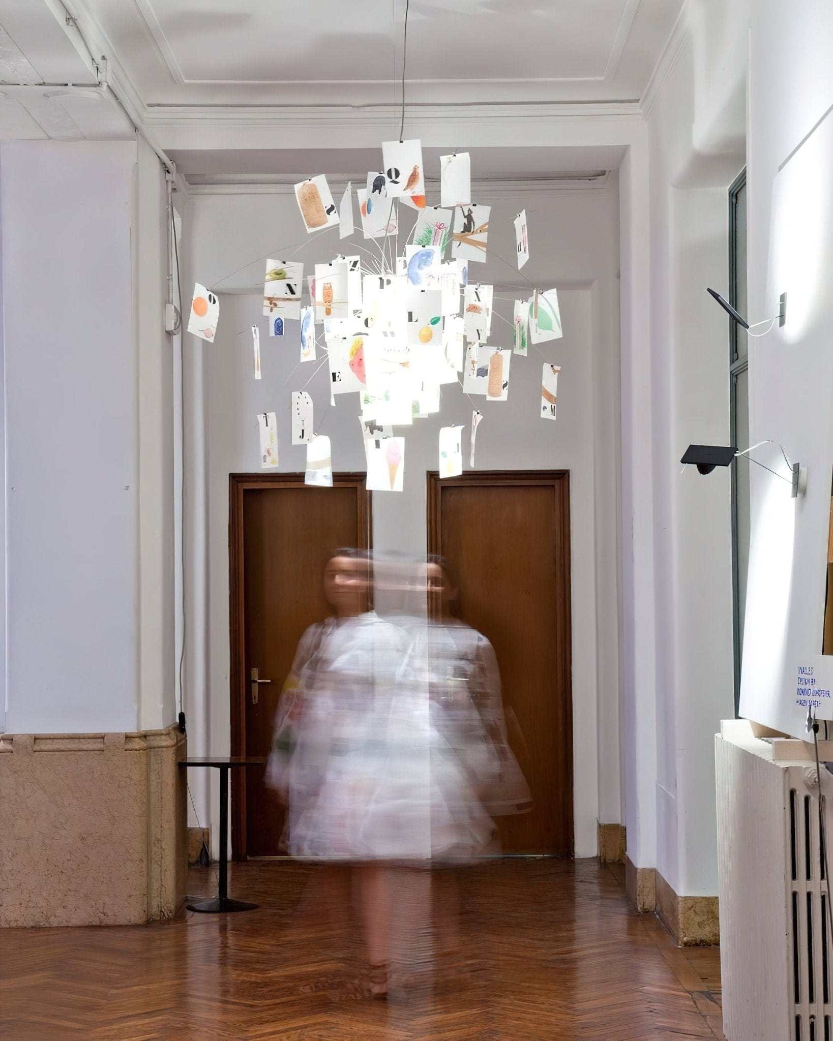 Lustra Chandelier Paper Customizable Creative - Letslighting