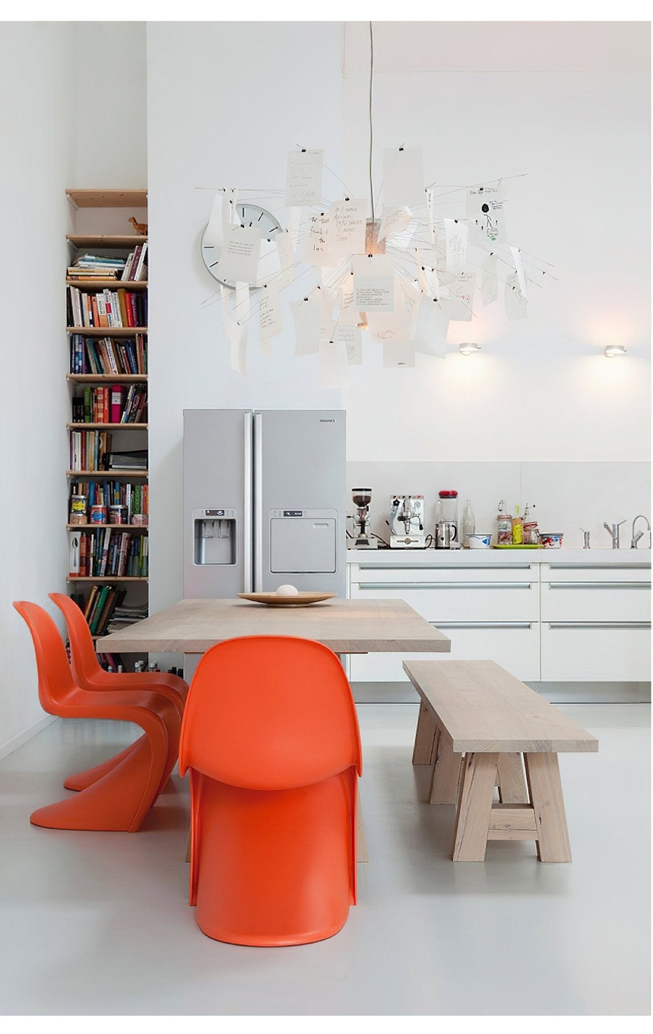 Lustra Chandelier Paper Customizable Creative - Letslighting