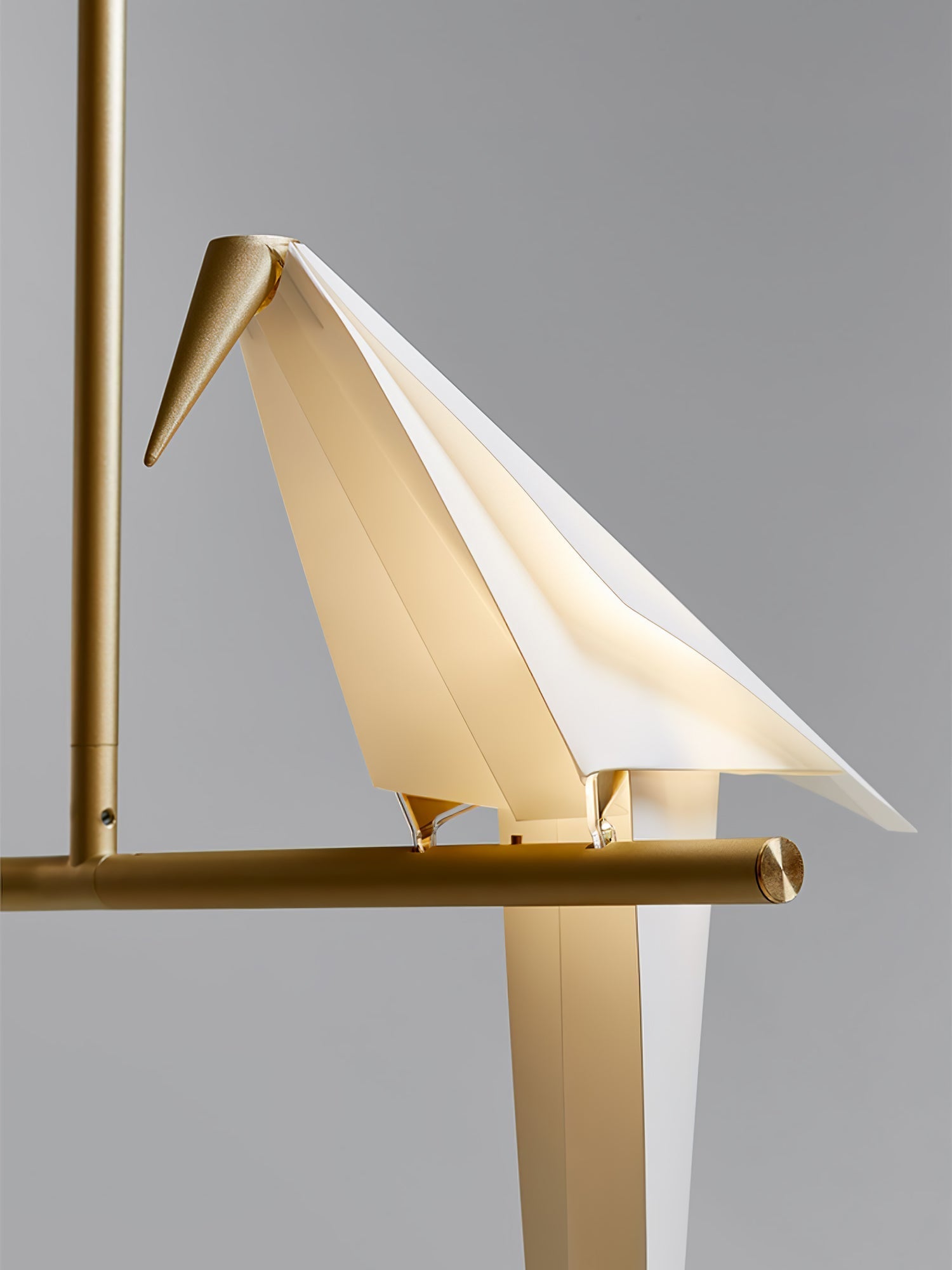 Lustra Chandelier Paper Crane Bird Sculptural LED - Letslighting