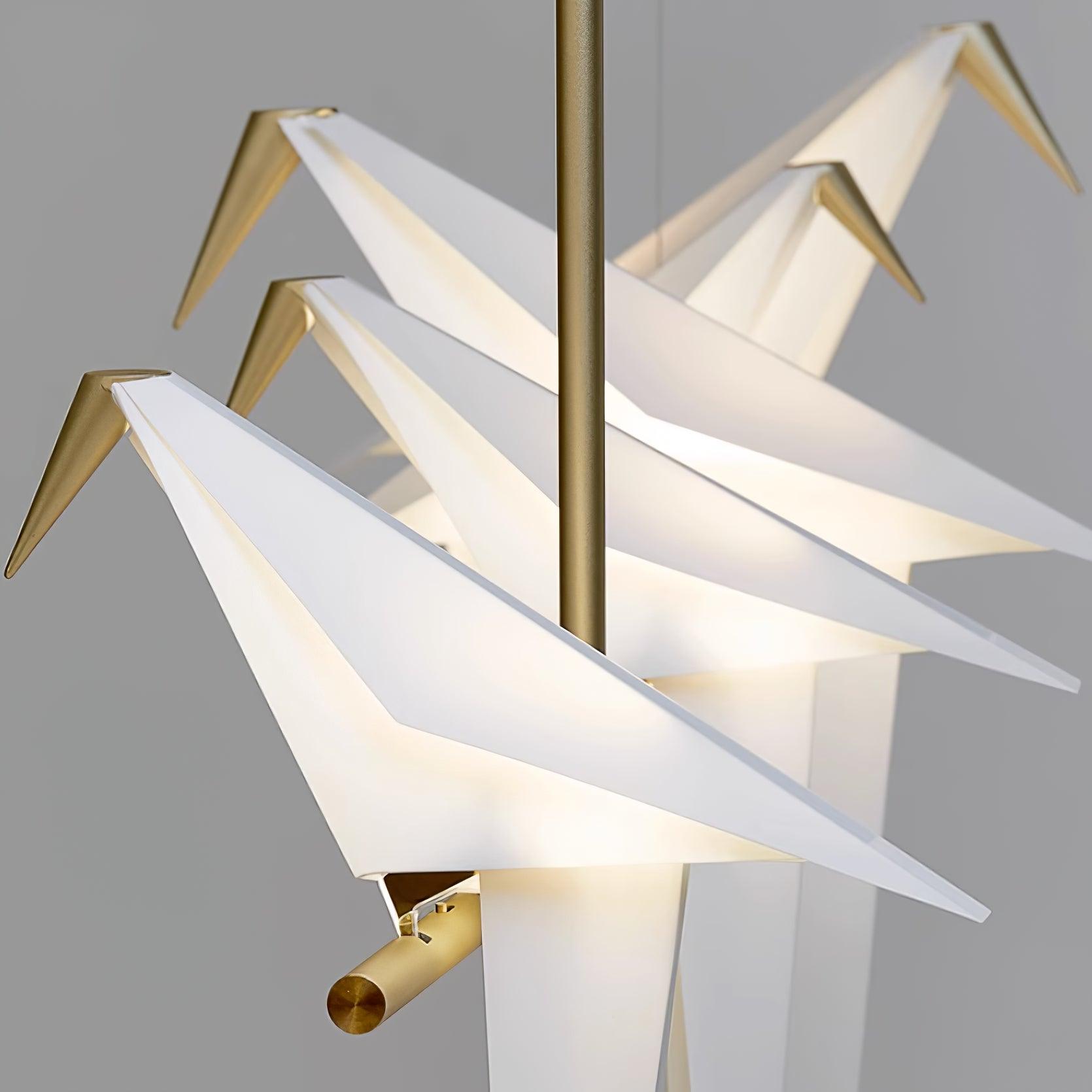Clifford White Paper Crane Chandelier - Letslighting