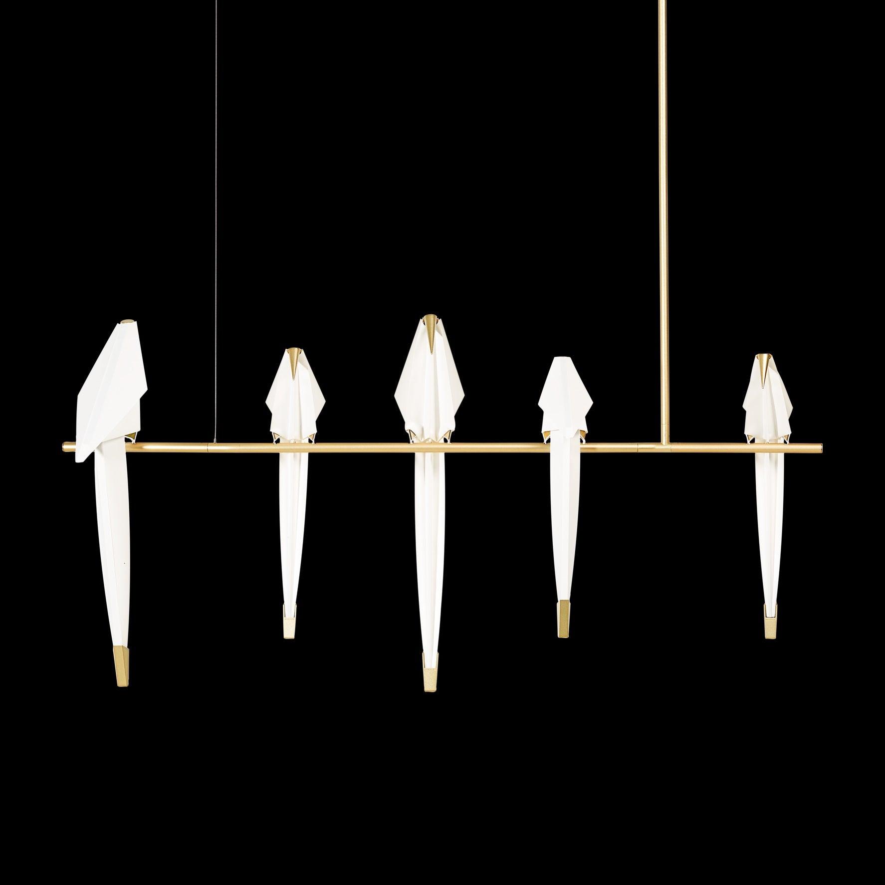 Clifford White Paper Crane Chandelier - Letslighting