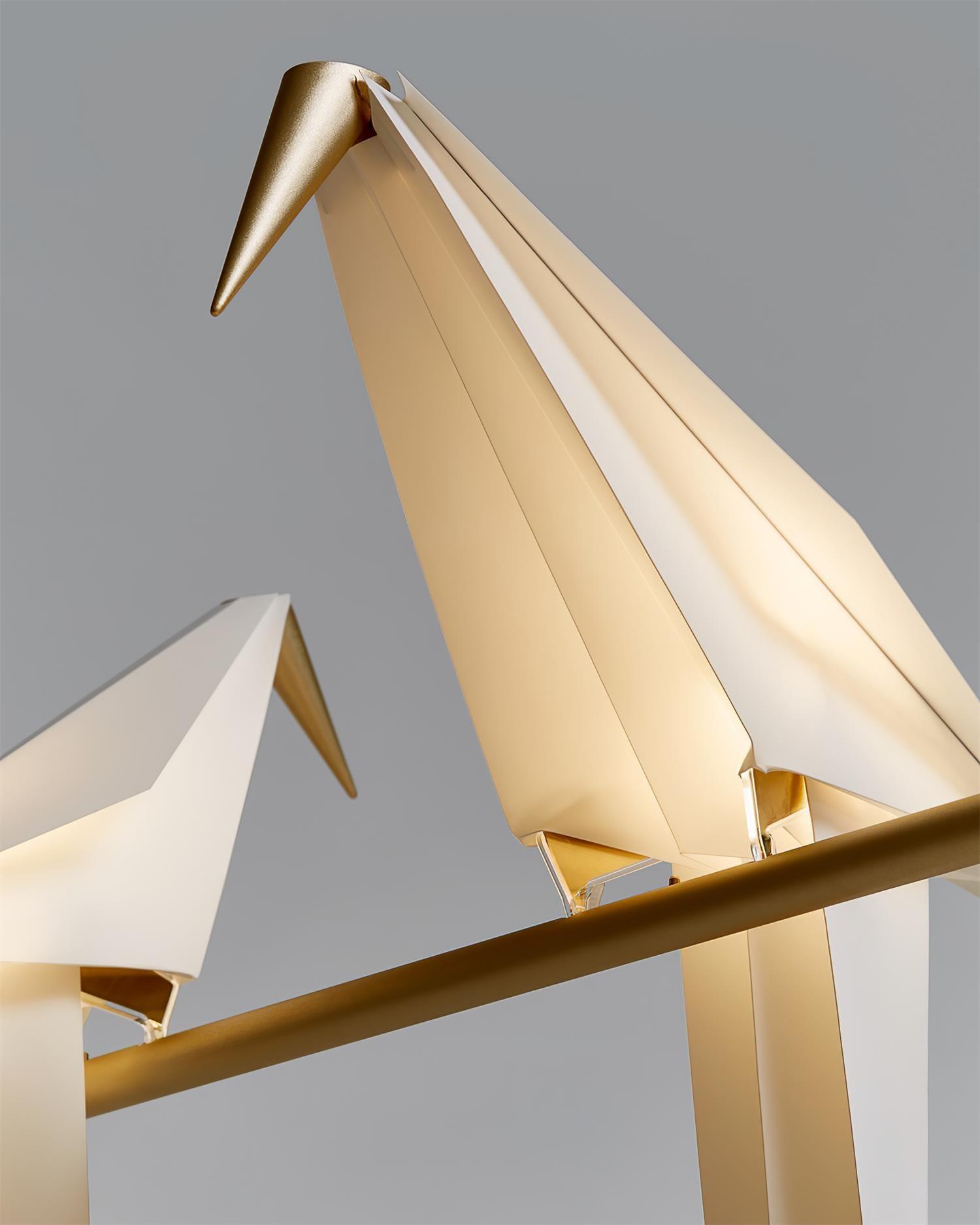 Clifford White Paper Crane Chandelier - Letslighting