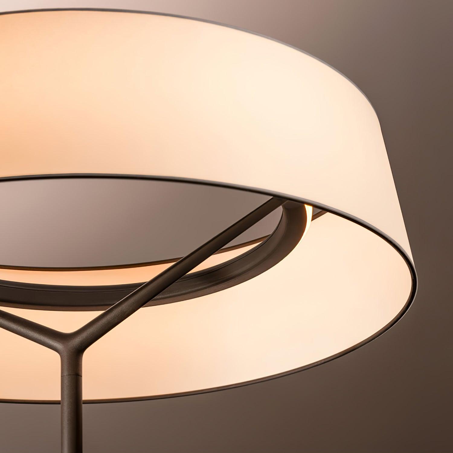 Ovynira Cylindrical Fabric Pendant Light - Letslighting
