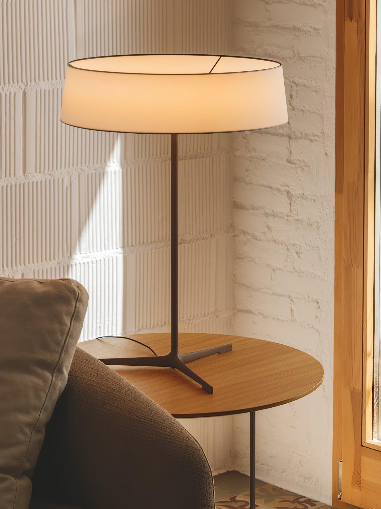Nevita Fabric Scandinavian Table Lamp - Letslighting