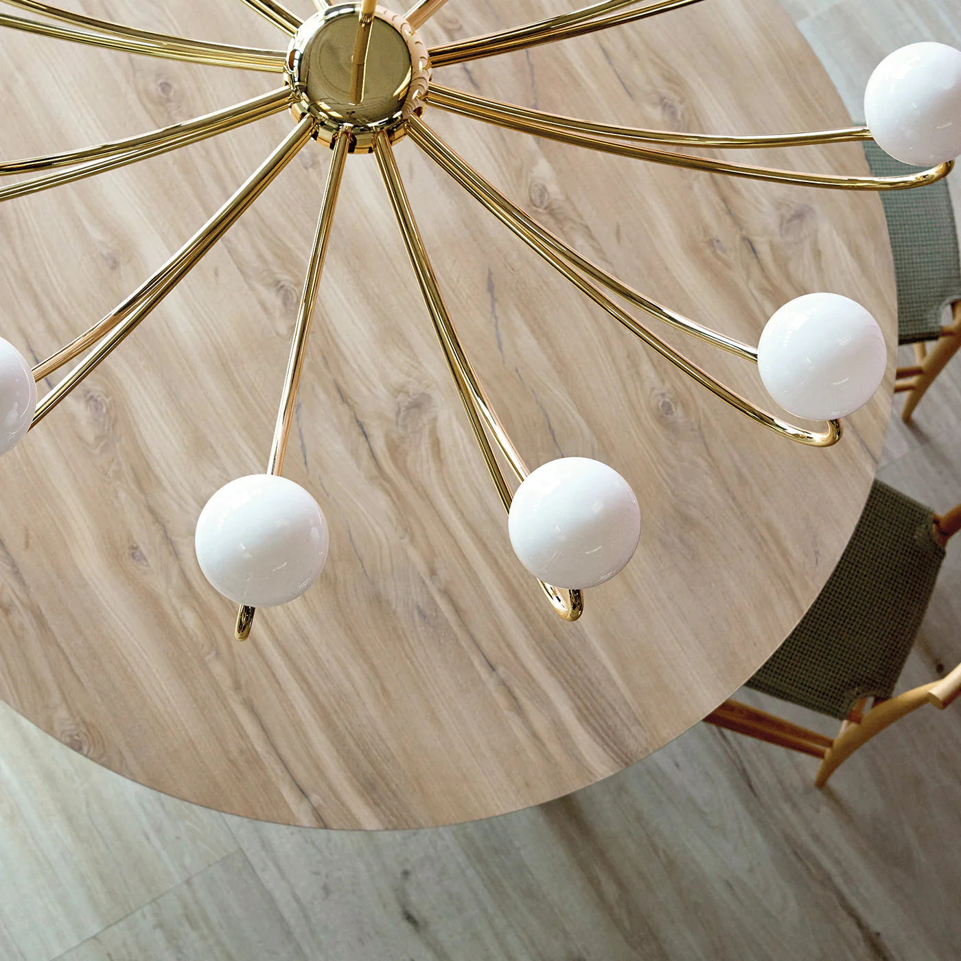 Aurlaeir Elegance Vintage Papillon Brass Glass Chandelier - Letslighting