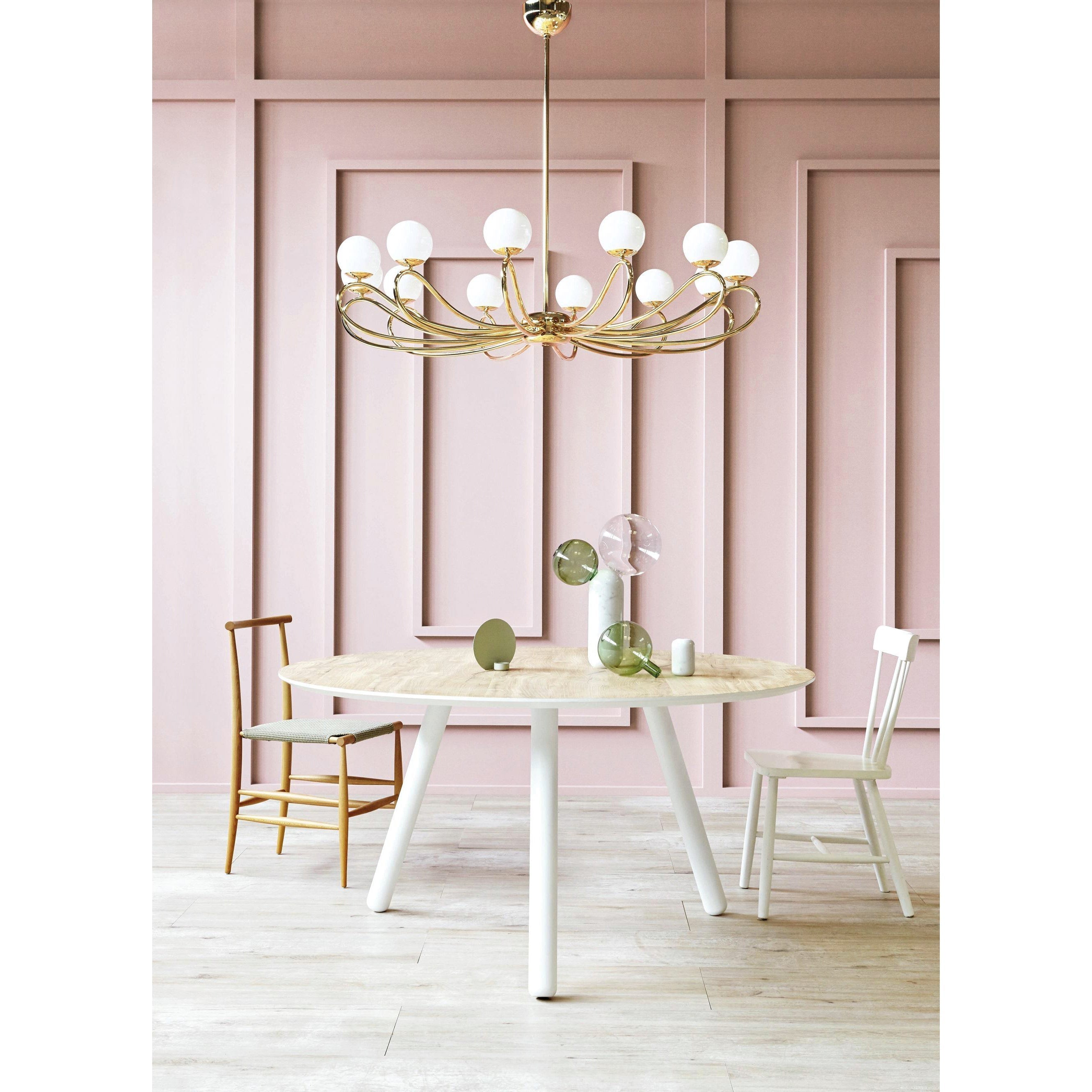 Aurlaeir Elegance Vintage Papillon Brass Glass Chandelier - Letslighting