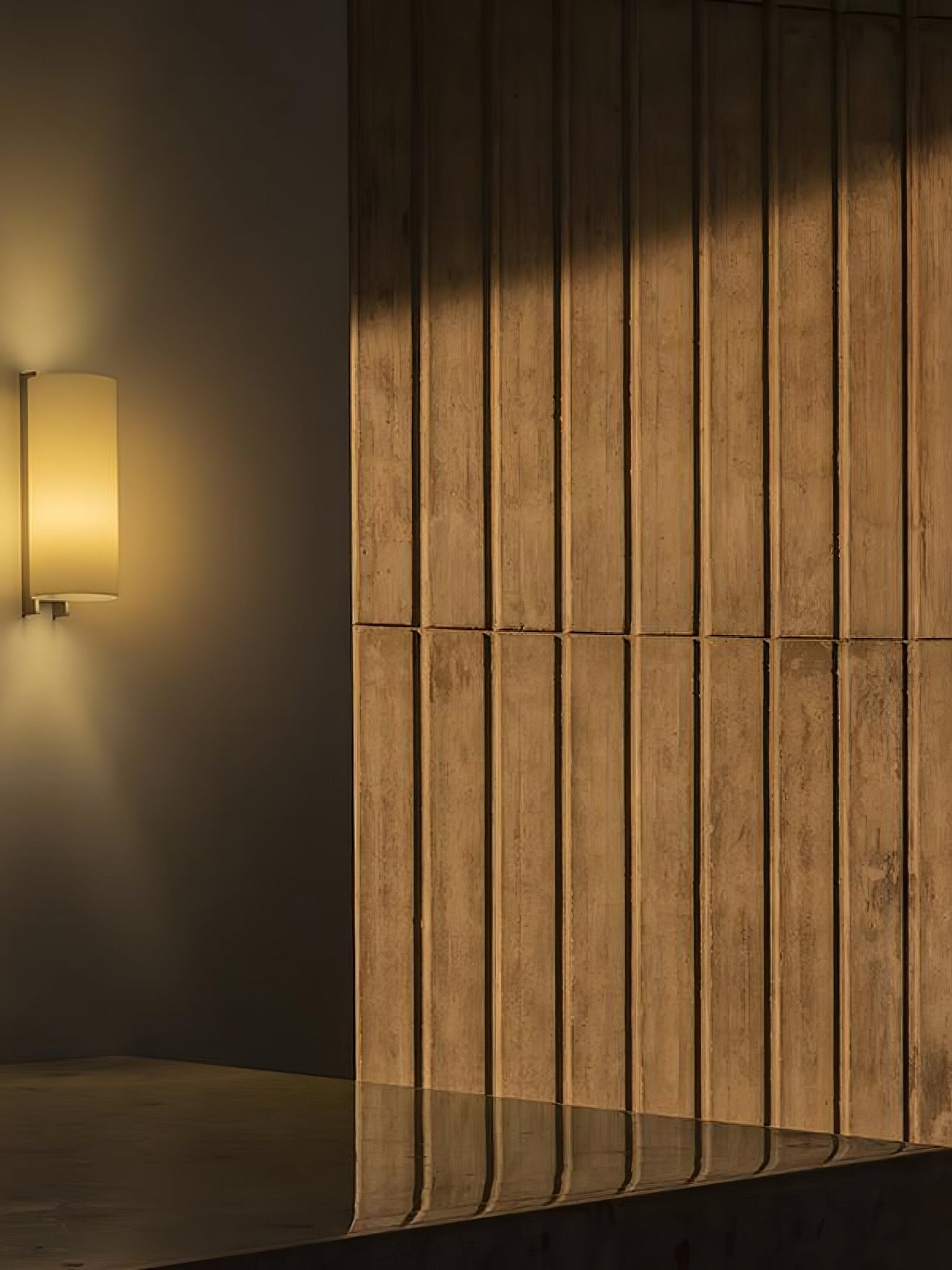 Aura Minimalist Fabric Wall Light - Letslighting