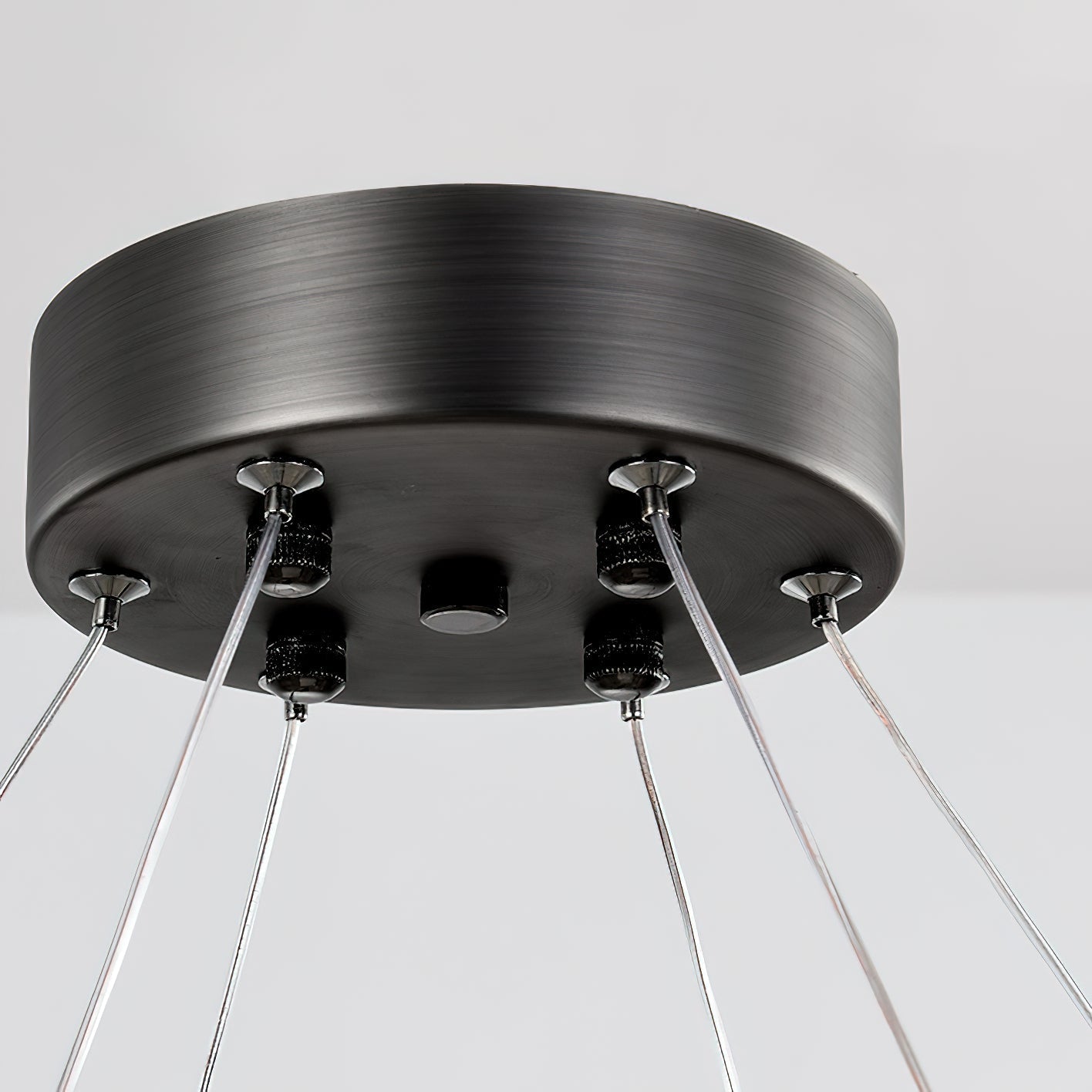 Parallel Modern Minimalist Ring Glass Chandelier - Letslighting