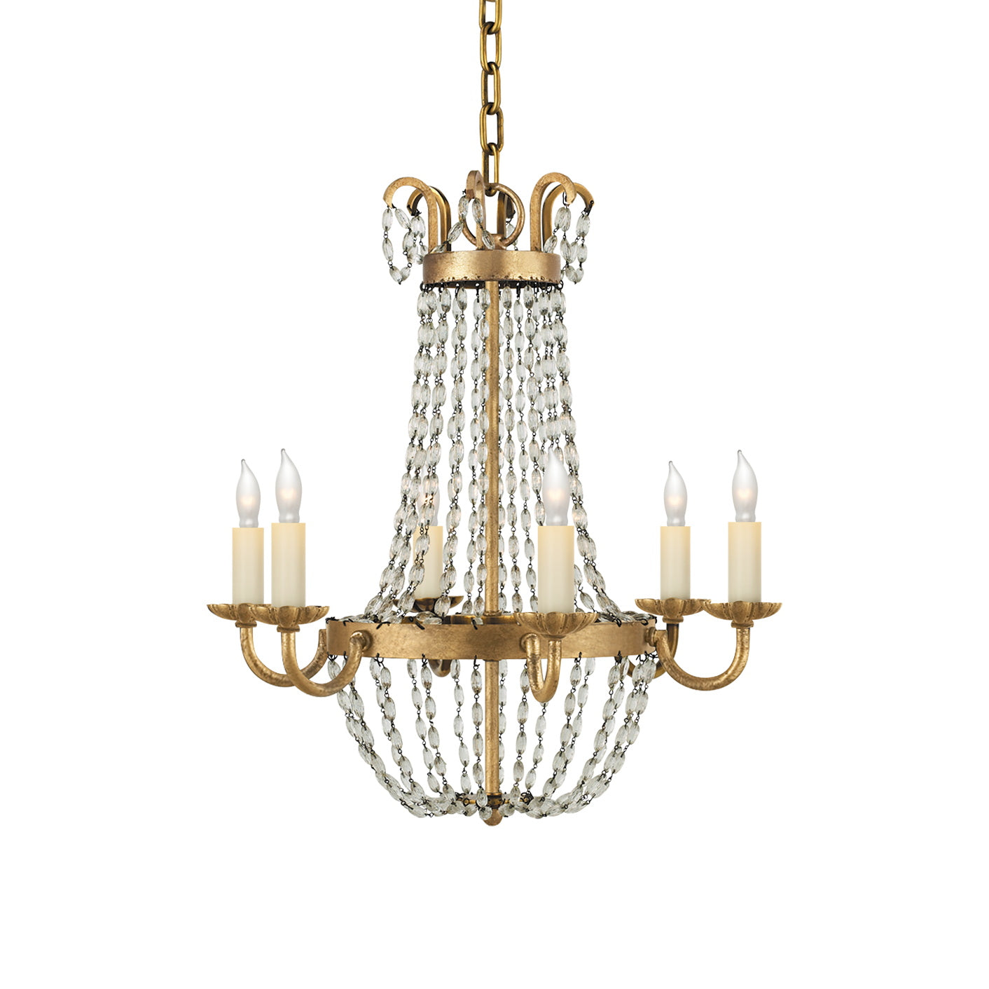 Oraeisra Vintage Flea Market Crystal Chandelier - Letslighting