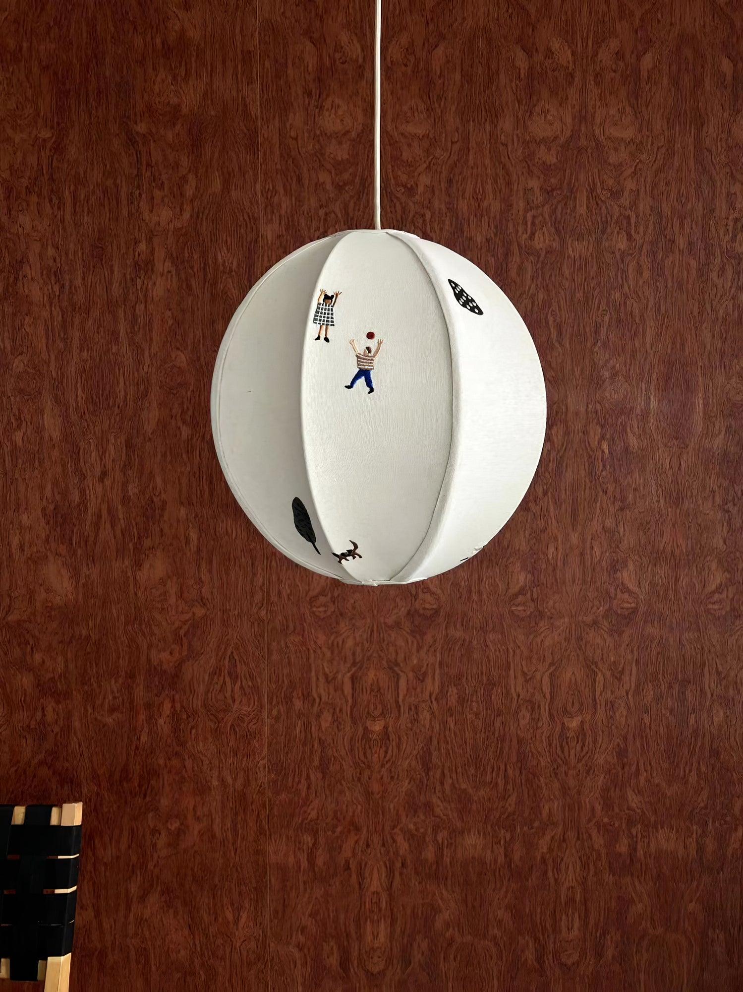 Zelarace Fabric Pendant Lamp - Letslighting