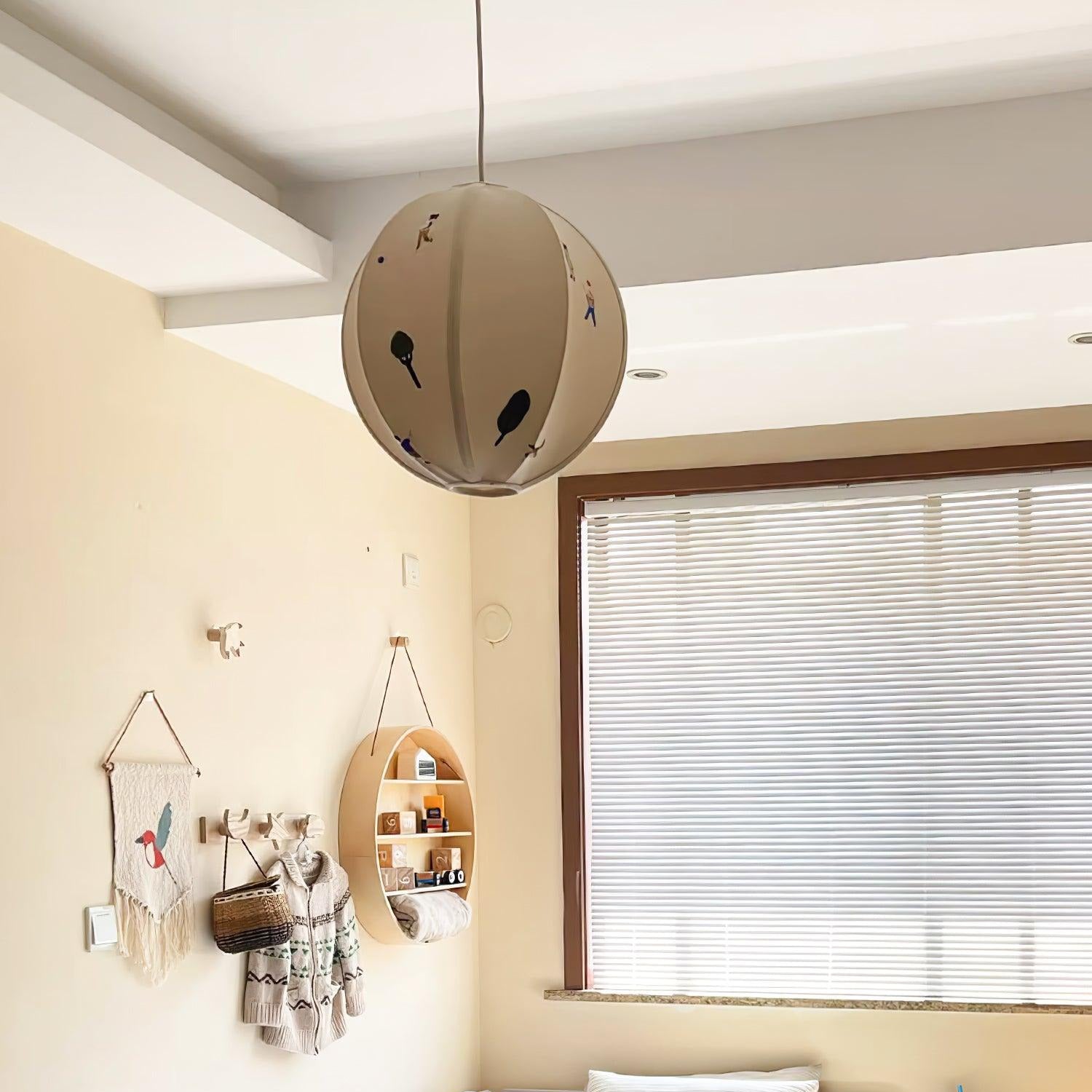 Ritta Paper Ball Drawing Pendant Light - Letslighting