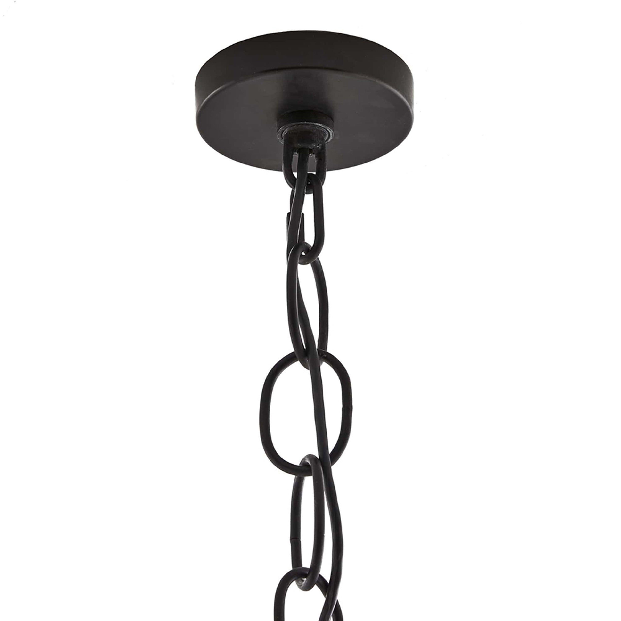 Zesilira Nordic Vintage Black Fabric Pendant Lamp - Letslighting