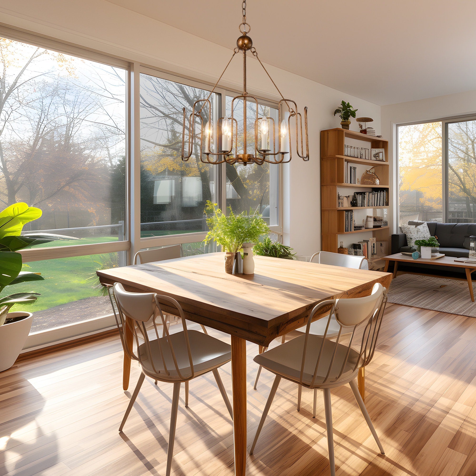 Cocaryra Vintage Industrial Chandelier - Letslighting