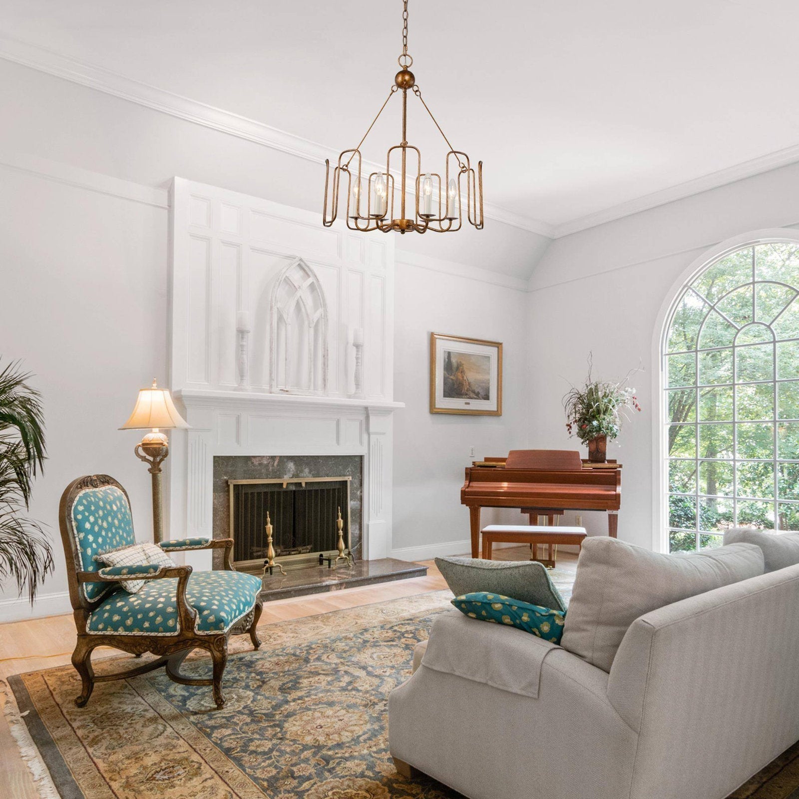 Cocaryra Vintage Industrial Chandelier - Letslighting