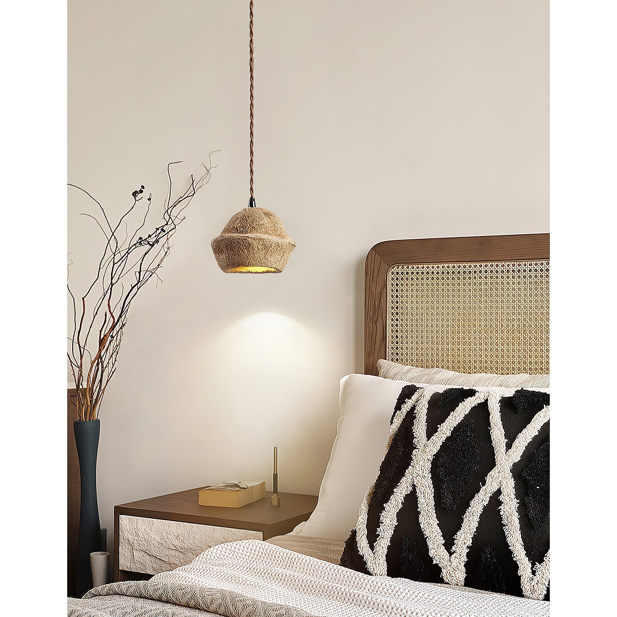 Evshaora Individual Creativity Monkey Bowl Tree Husk Pendant Lamp - Letslighting