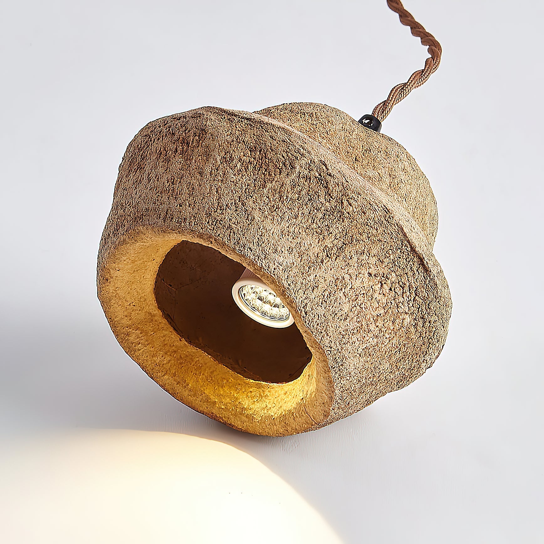 Evshaora Individual Creativity Monkey Bowl Tree Husk Pendant Lamp - Letslighting