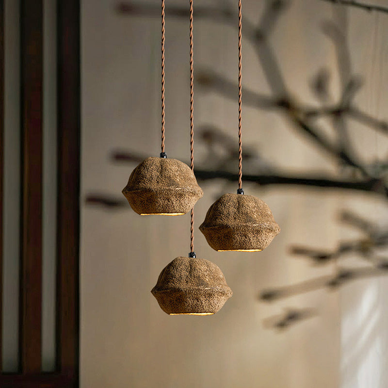Evshaora Individual Creativity Monkey Bowl Tree Husk Pendant Lamp - Letslighting