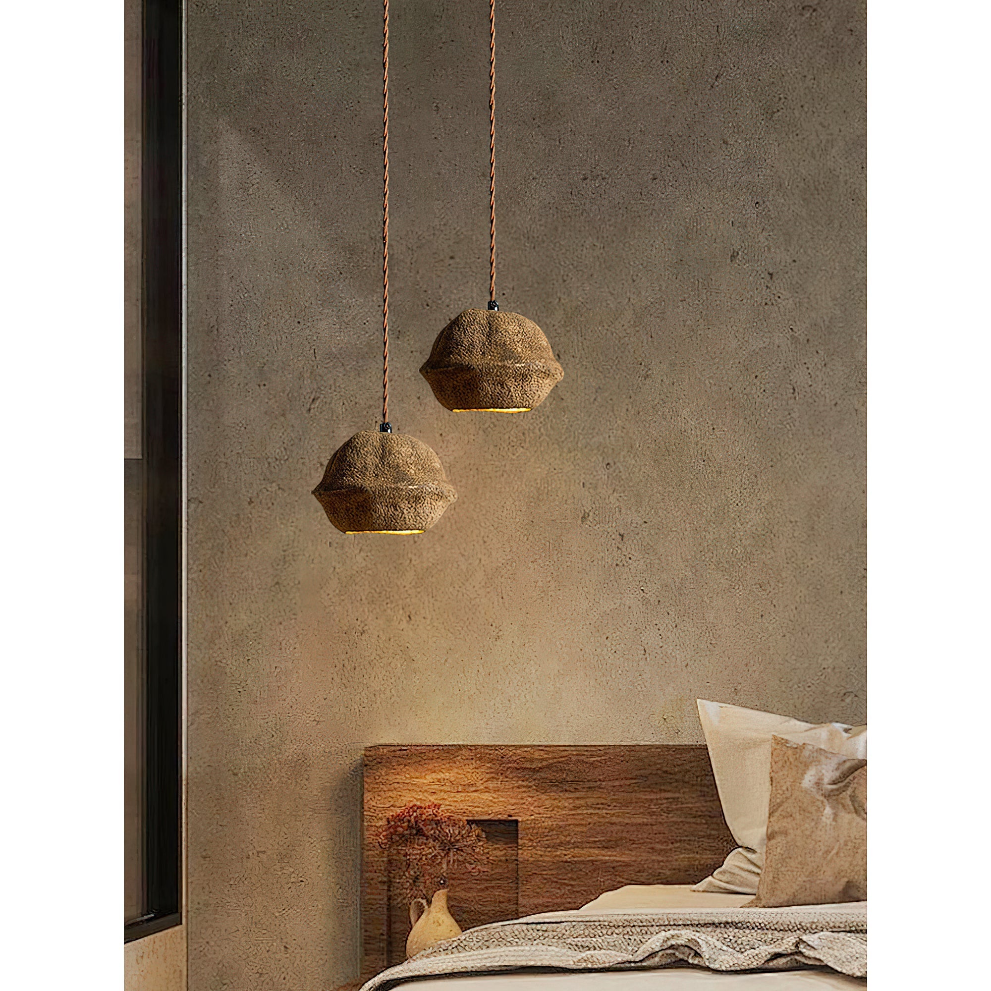 Evshaora Individual Creativity Monkey Bowl Tree Husk Pendant Lamp - Letslighting