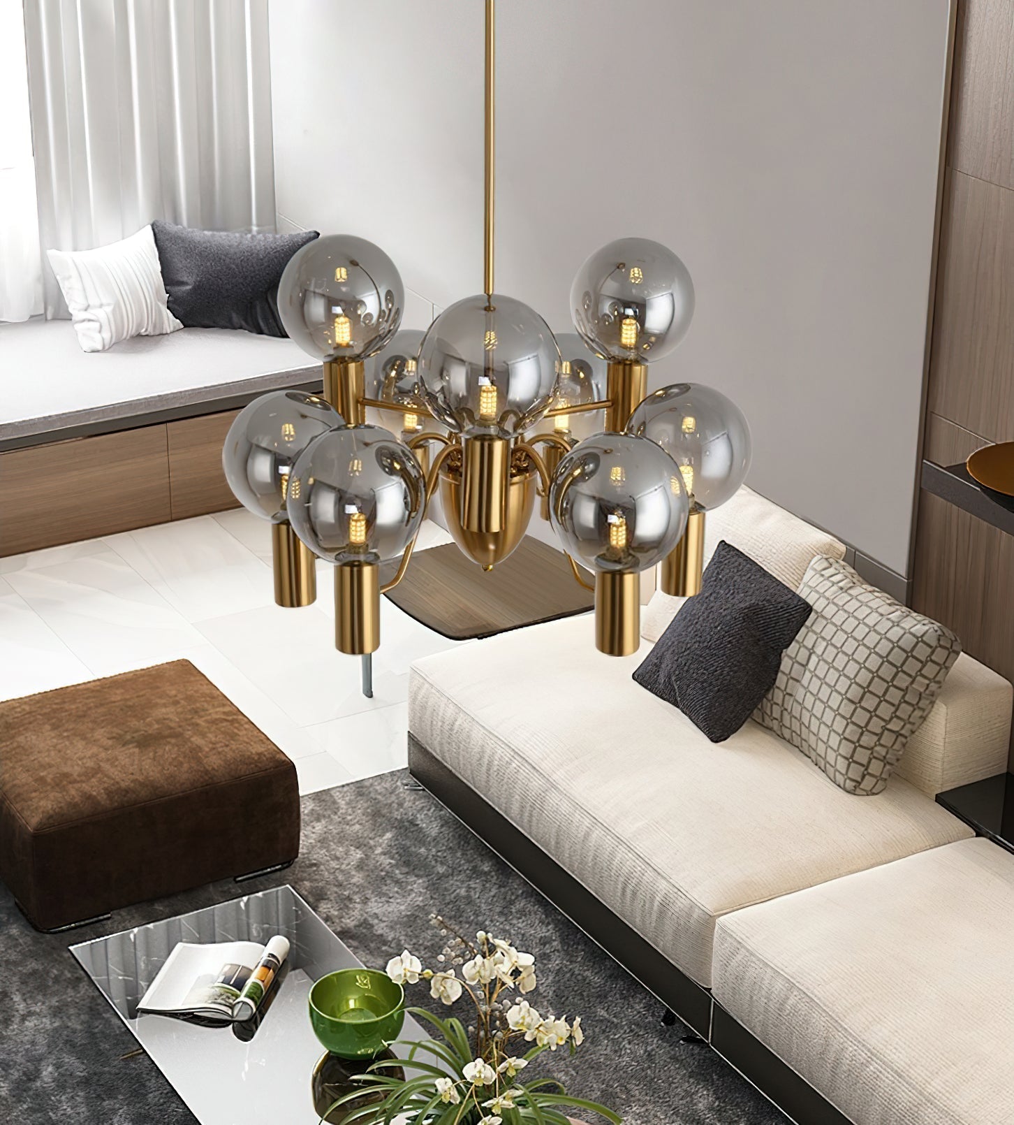 Evmarara Postmodern Luxury Glass Chandelier - Letslighting