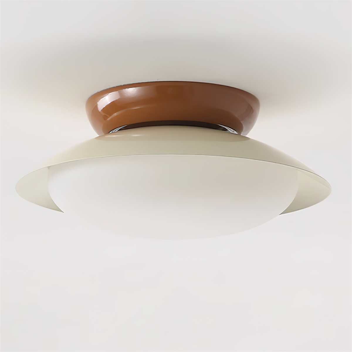 Aira Vintage Bowl-shaped LED Ceiling Light - Letslighting