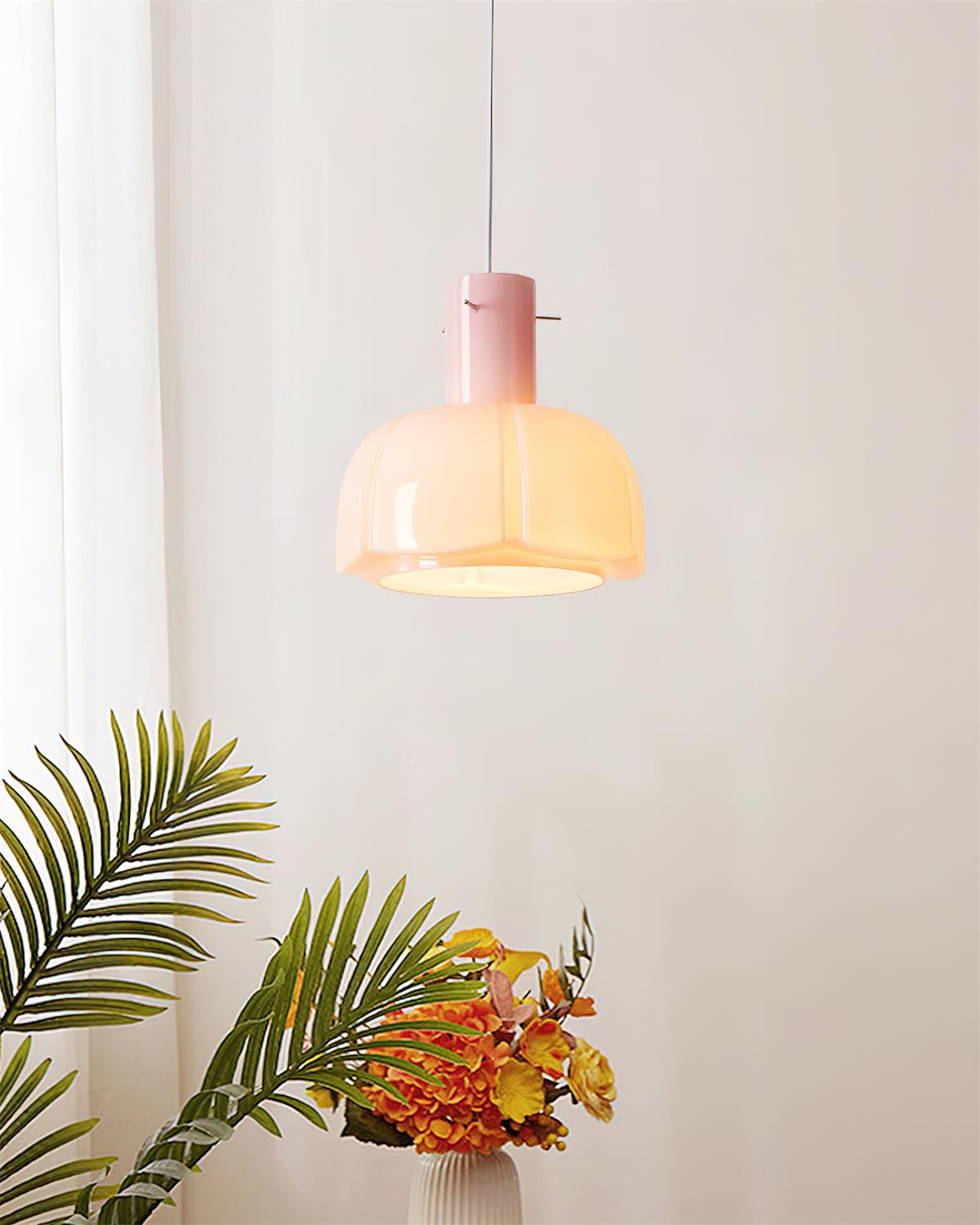 Pavina Pendant Lamp Glossy Pastel Blossom - Letslighting