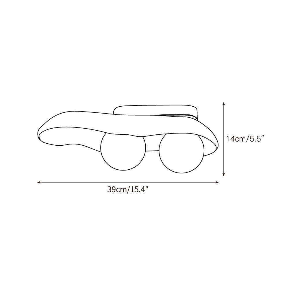 Ivaren Modern Minimalist Wooden Glass Ceiling Lamp - Letslighting