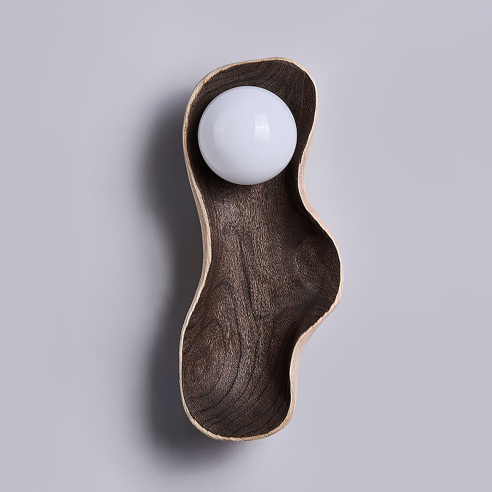 Evshaia Individual Creativity Pea Wooden Glass Wall Lamp - Letslighting