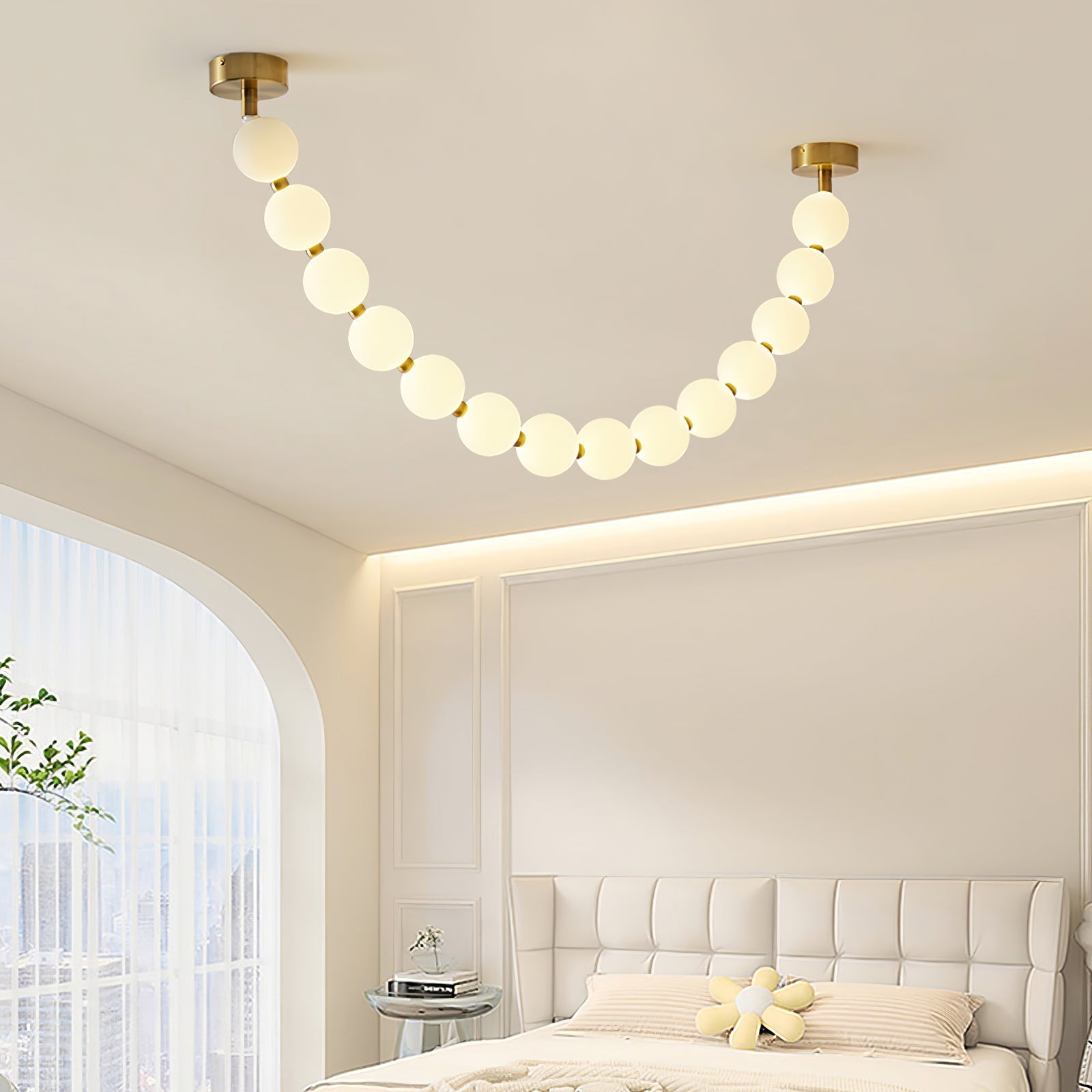 Zalvarin Brass Sputnik Chandelier - Letslighting