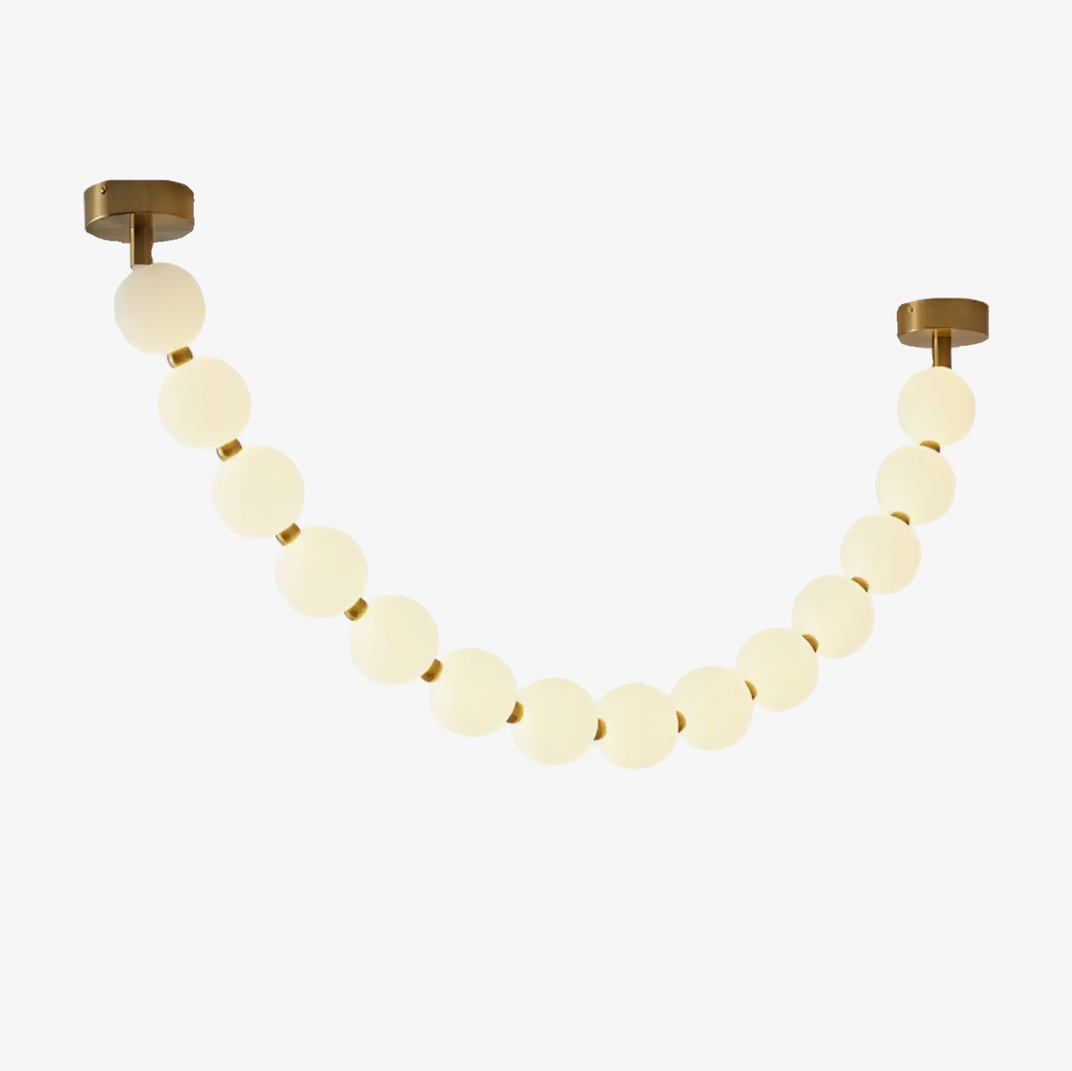Vicariel Pearl Necklace Balls Glass Chandelier - Letslighting
