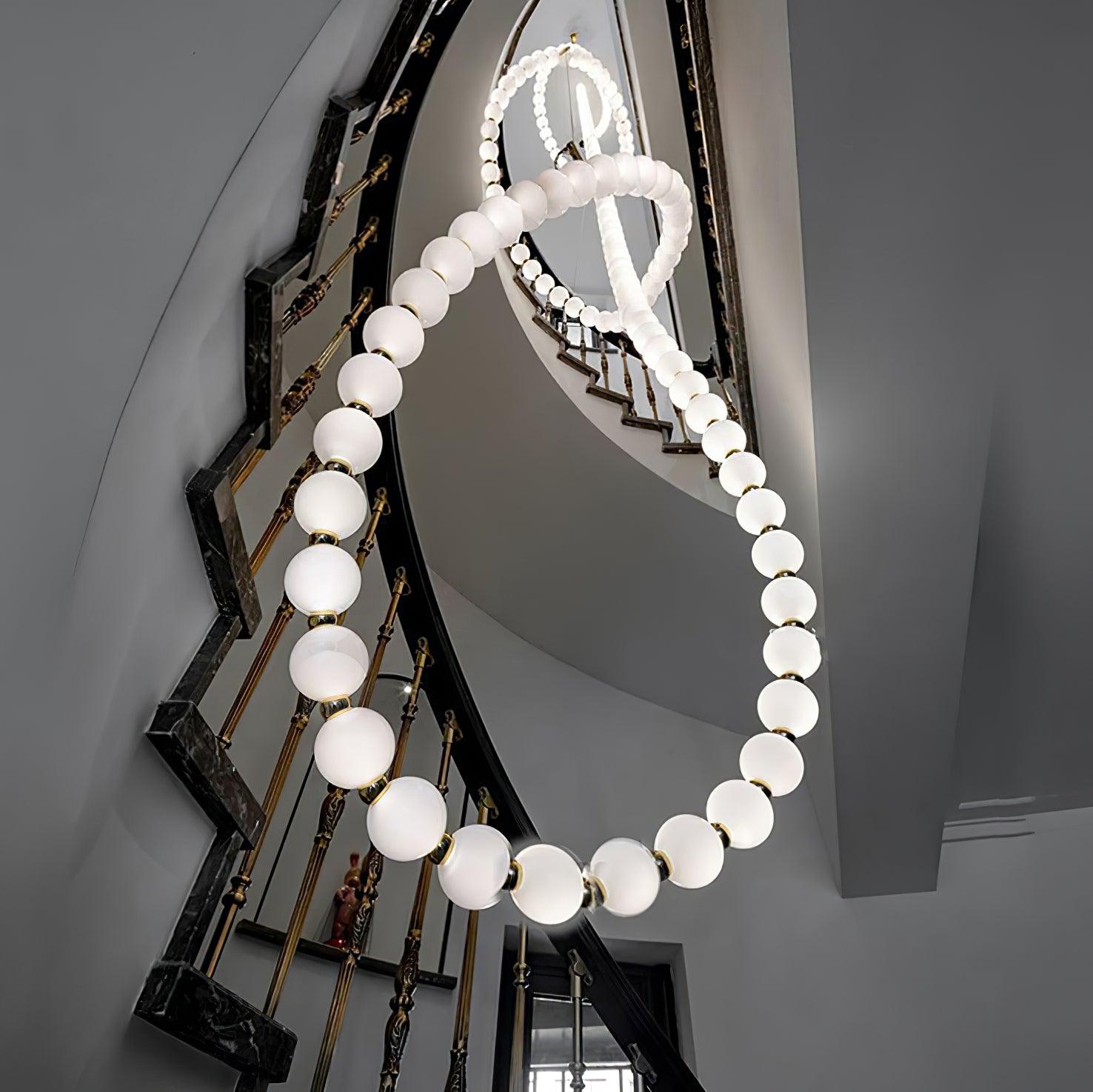Petal Chandelier Luxurious Pearl Necklace - Letslighting