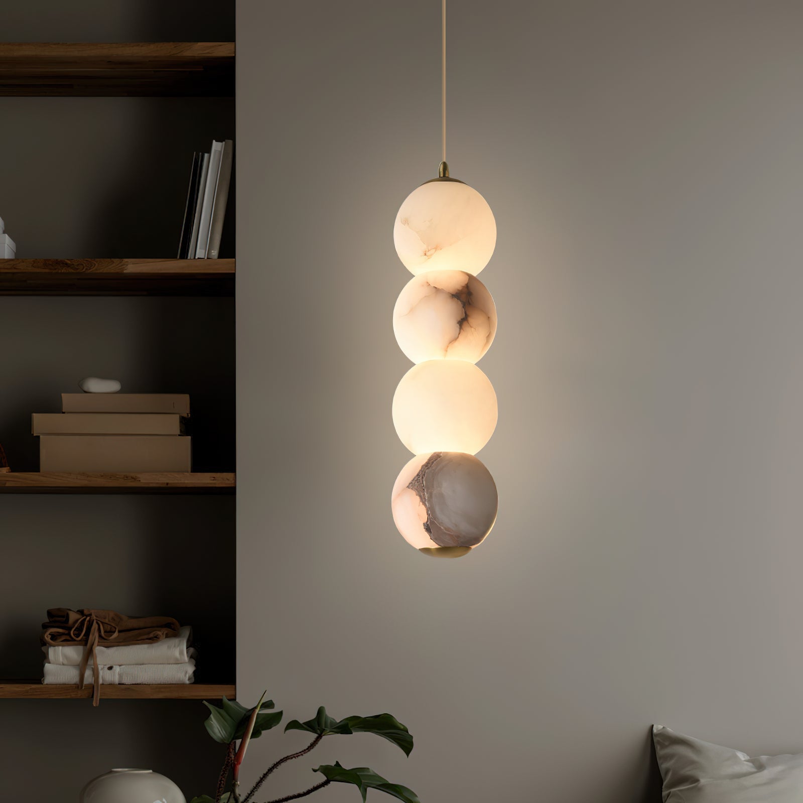 Ritta Alabaster Pendant Light Head 2 /3/4 - Letslighting