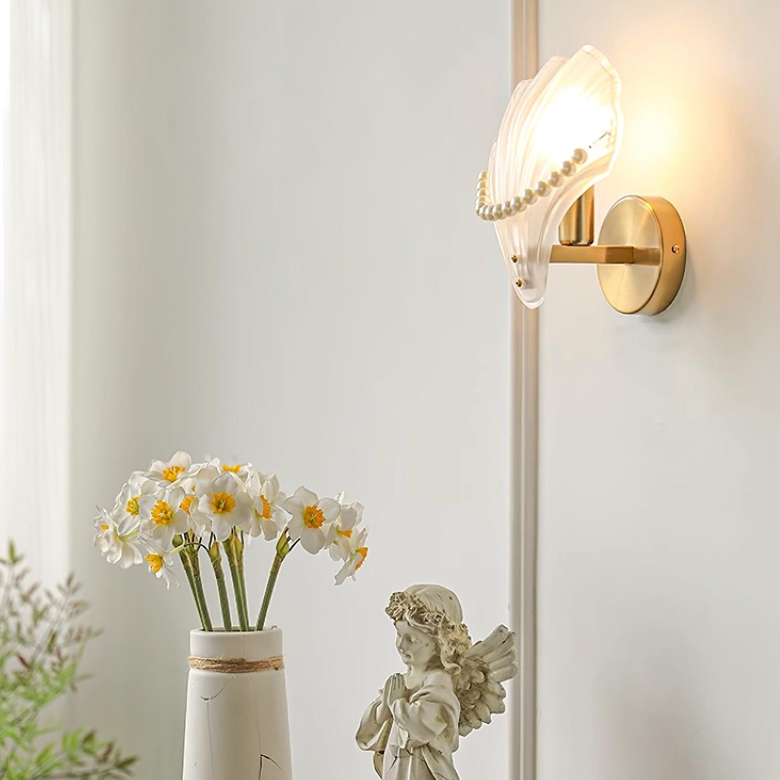 Pearl Wall Lamp Shell Elegant - Letslighting