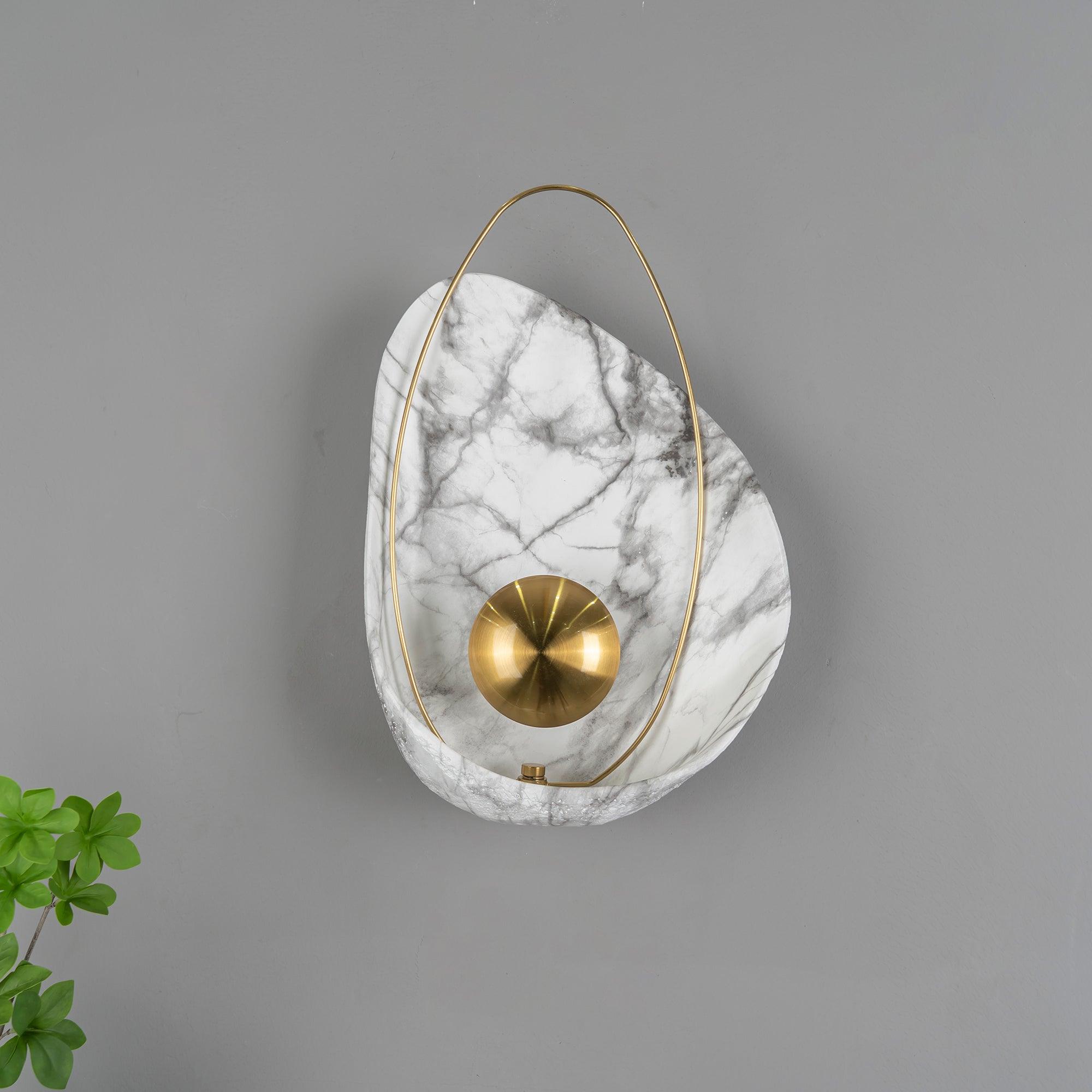 Vethaora Premium Nordic Art Pearl Resin Wall Lamp - Letslighting
