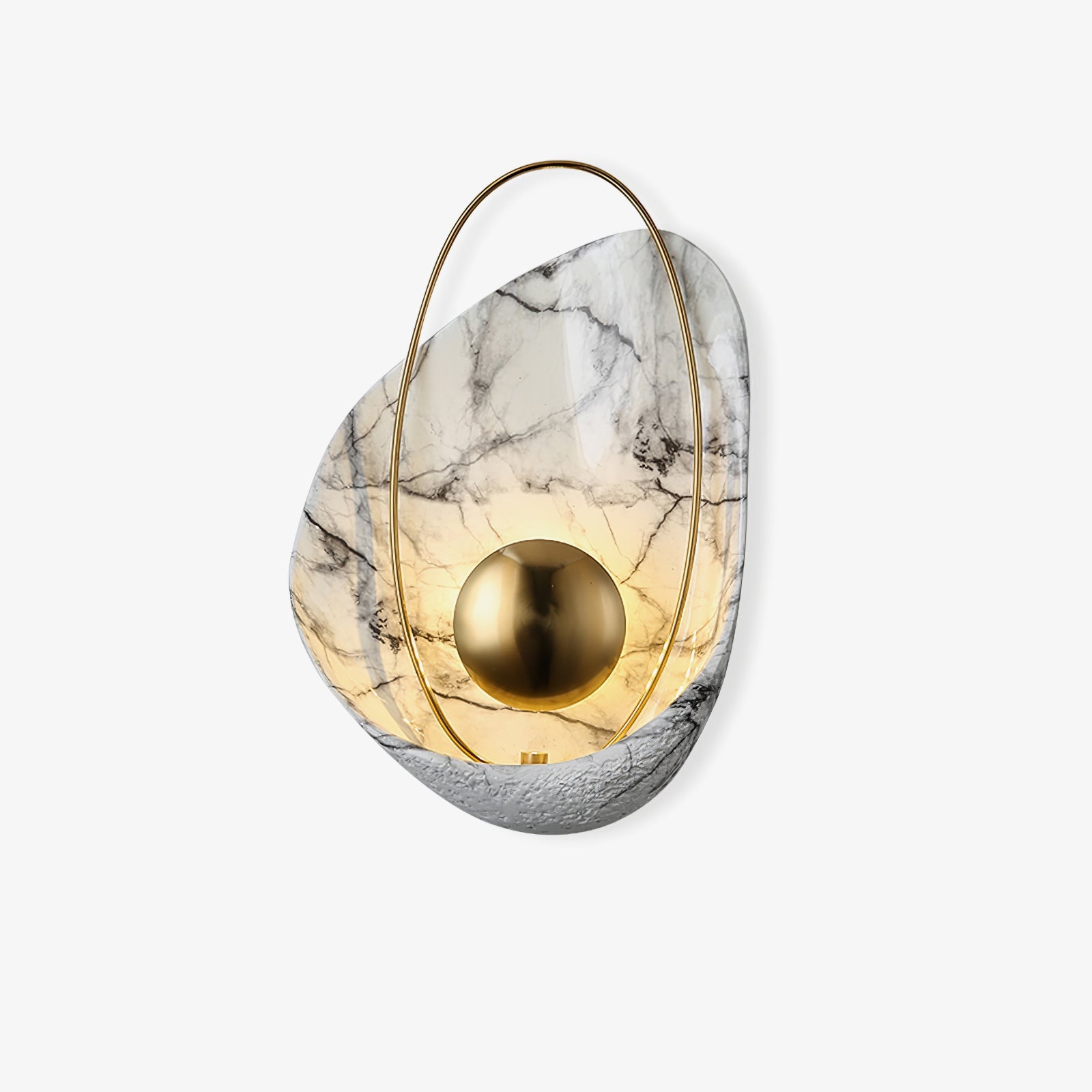Vethaora Premium Nordic Art Pearl Resin Wall Lamp - Letslighting