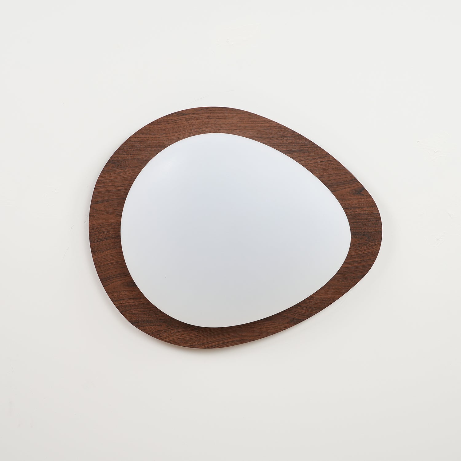 Muto Pebble Walnut Ceiling Light