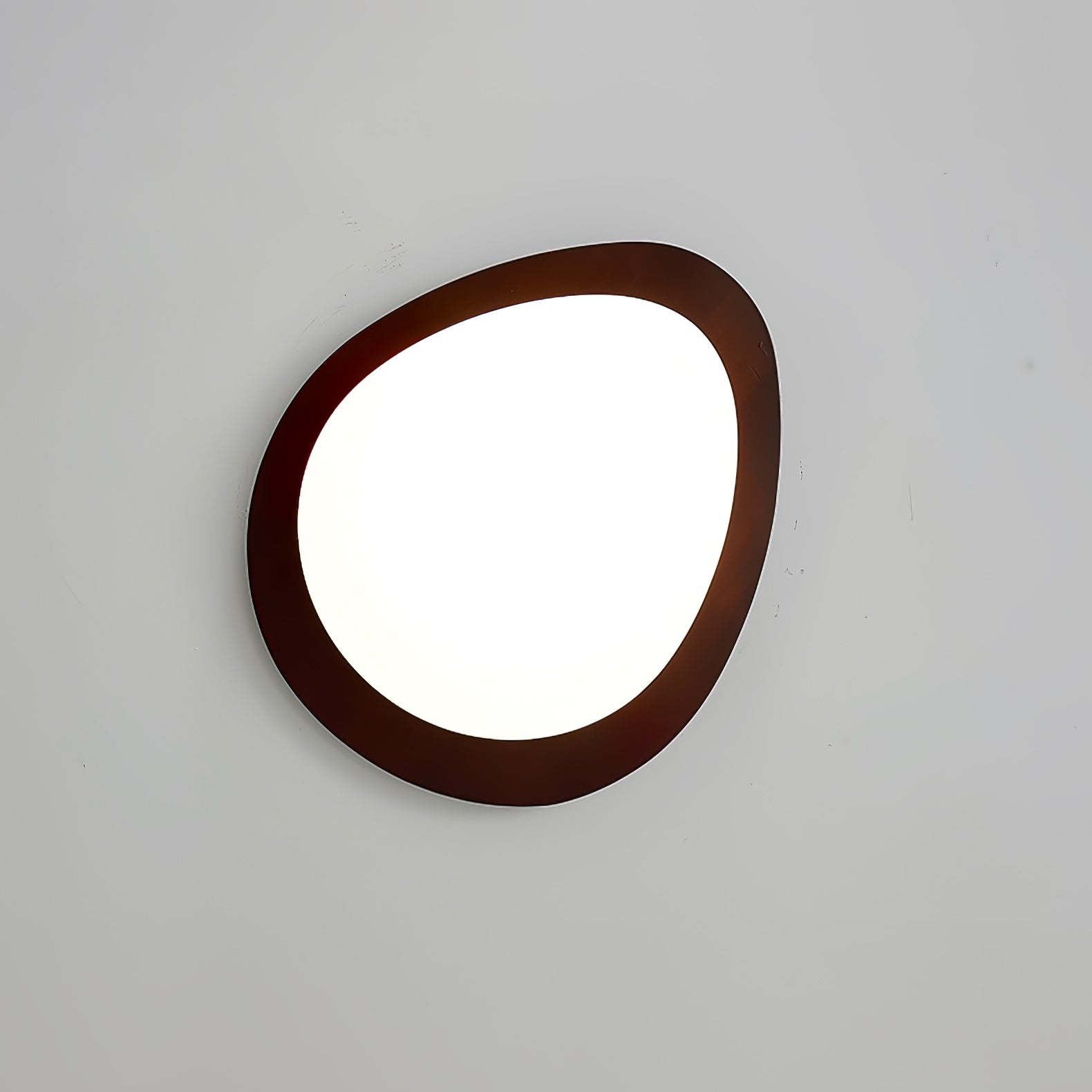 Lustra Ceiling Light Wooden Walnut Pebble - Letslighting