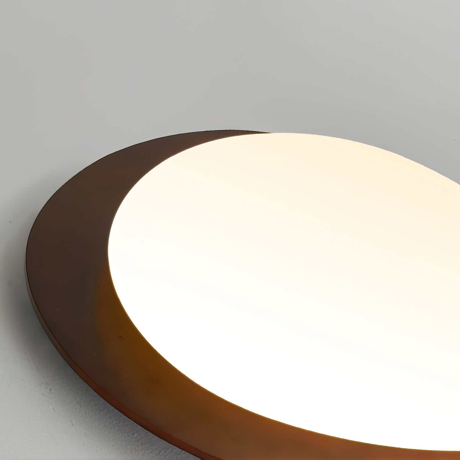 Lustra Ceiling Light Wooden Walnut Pebble - Letslighting