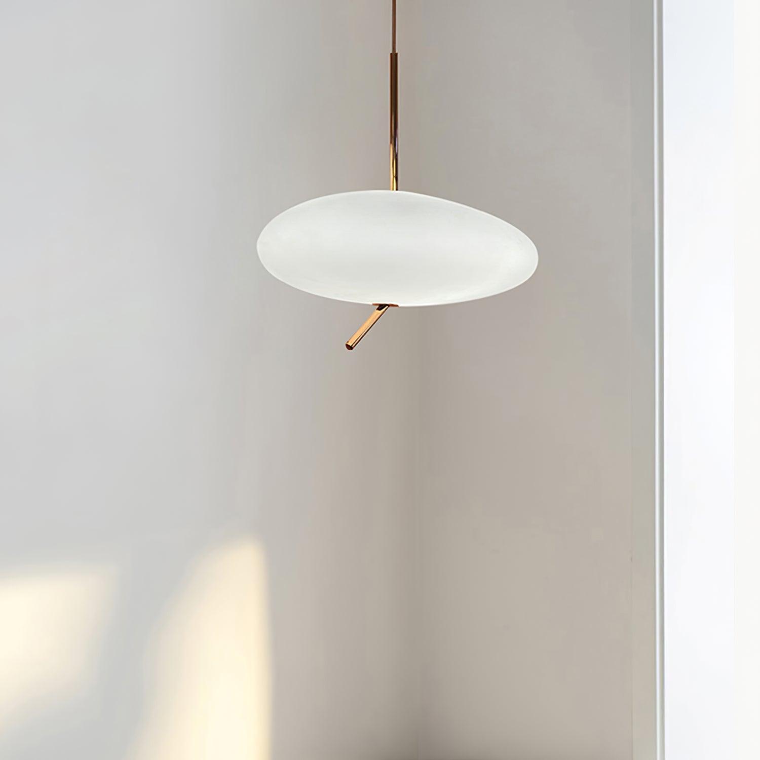 Valentina Rose Gold Pebble Pendant Light - Letslighting