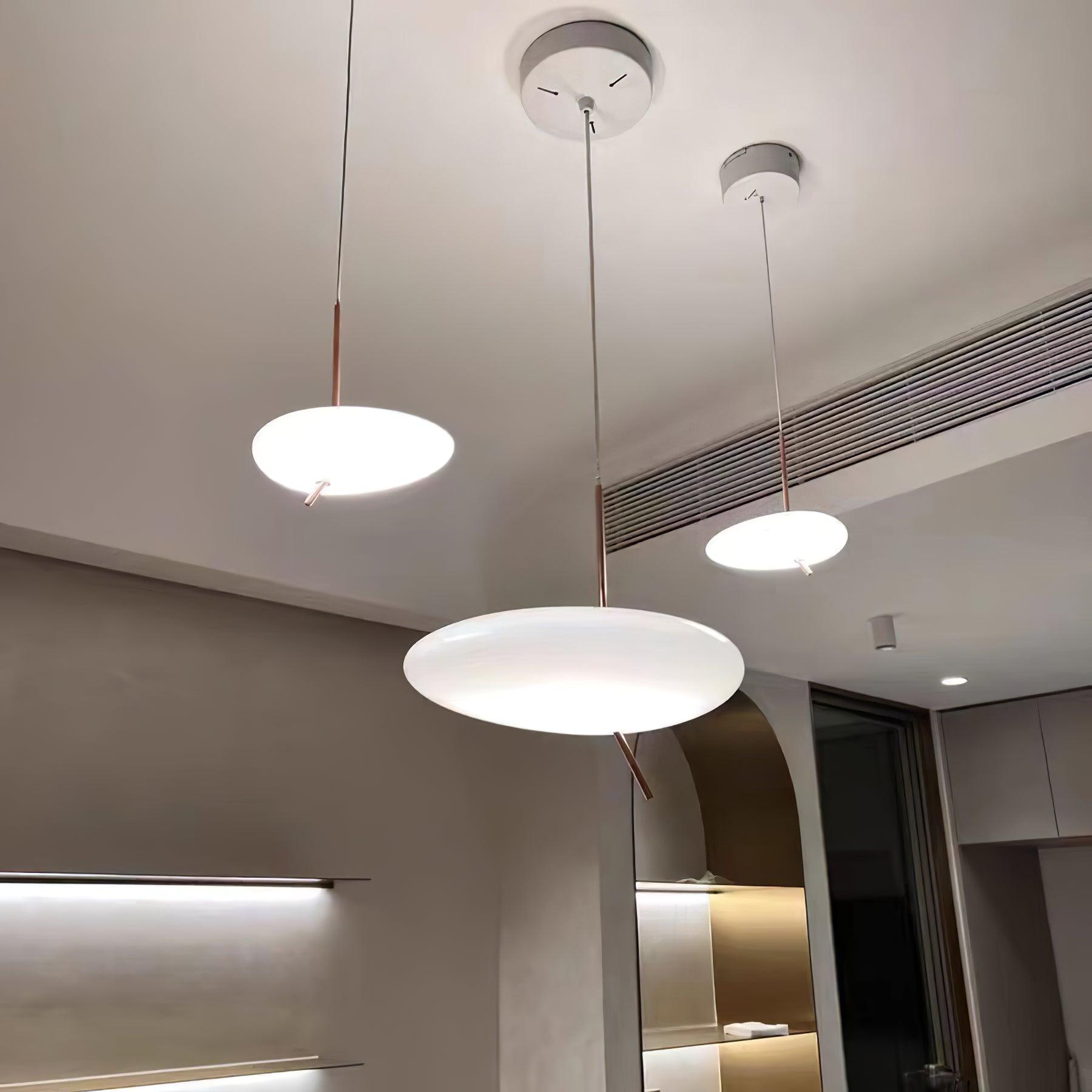 Valentina Rose Gold Pebble Pendant Light - Letslighting