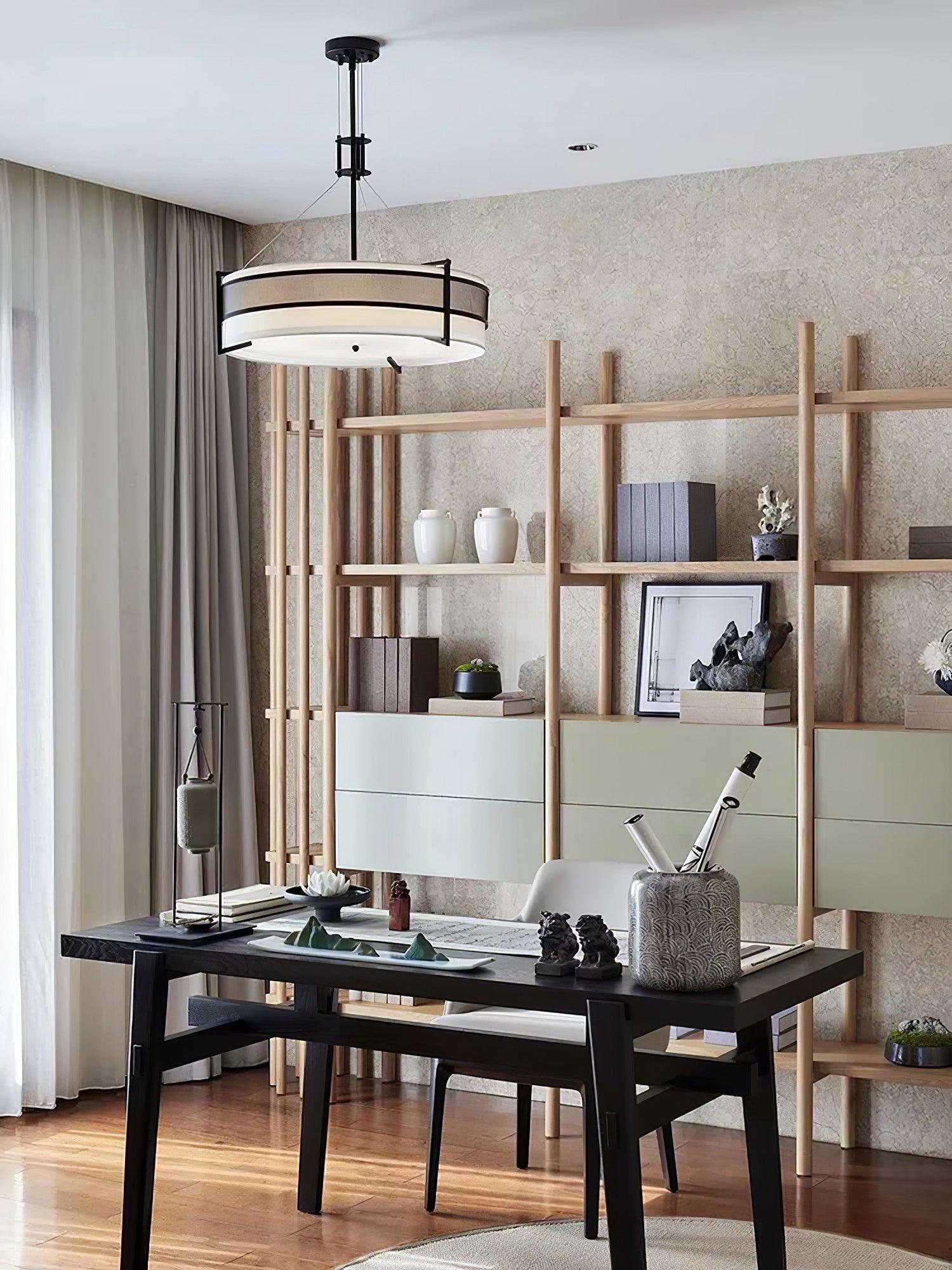 Lustra Chandelier Pedesina Black Mesh LED - Letslighting