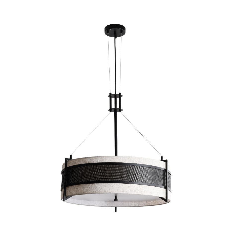 Lustra Chandelier Pedesina Black Mesh LED - Letslighting