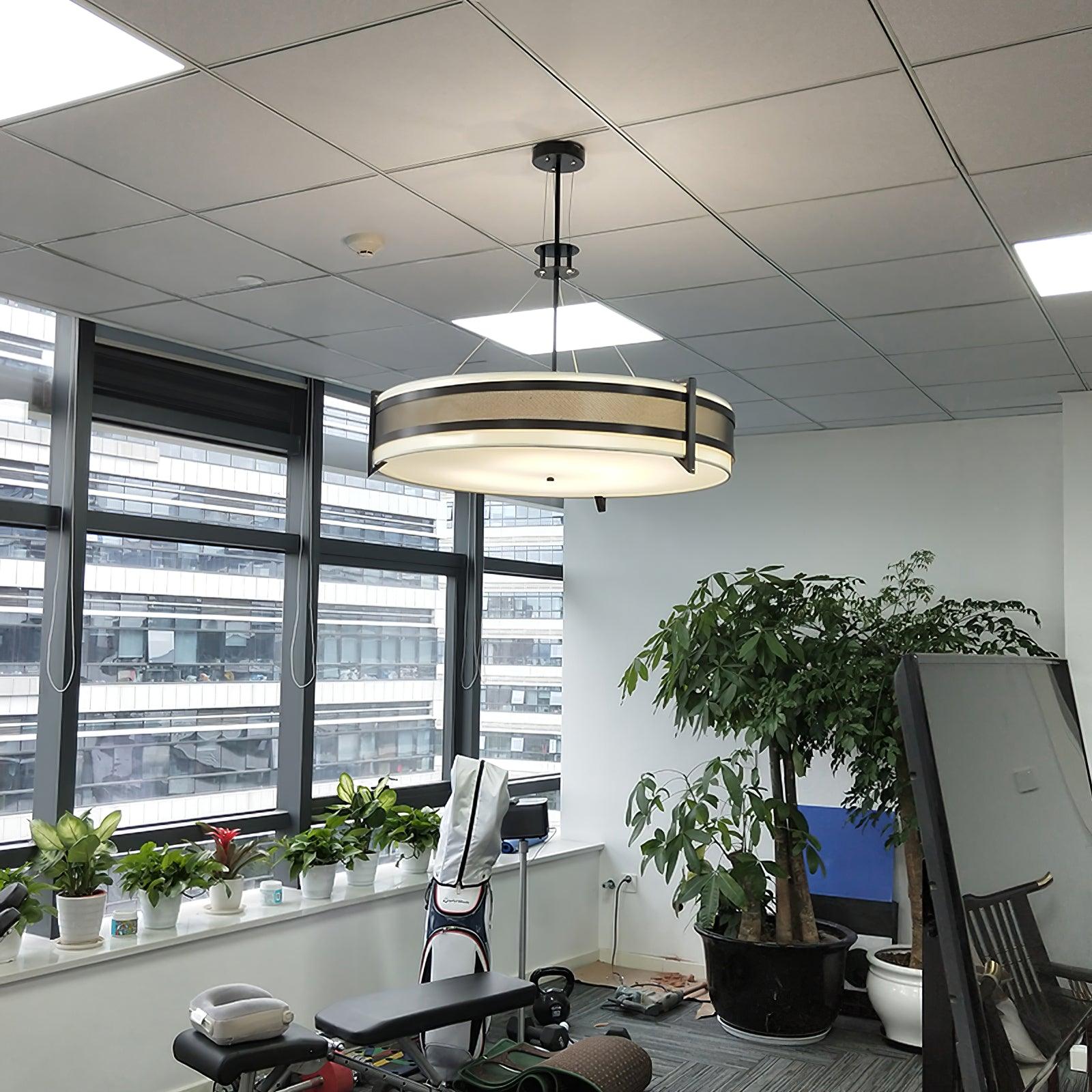 Lustra Chandelier Pedesina Black Mesh LED - Letslighting
