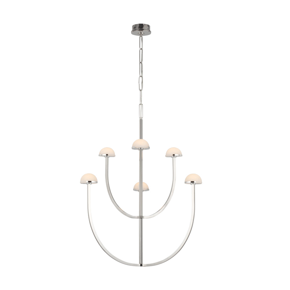Pedra Chandelier Minimalist Arc Geometry - Letslighting
